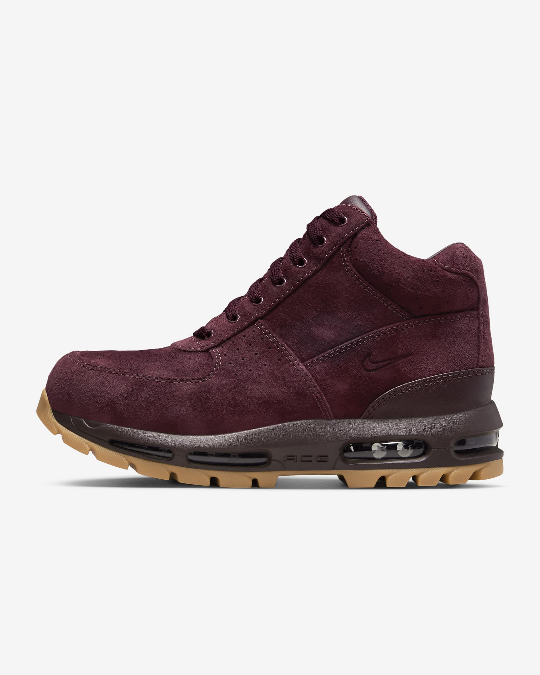 Botas para hombre Nike Air Max Goadome - Burdeos intenso/Marrón medio goma/Burdeos intenso