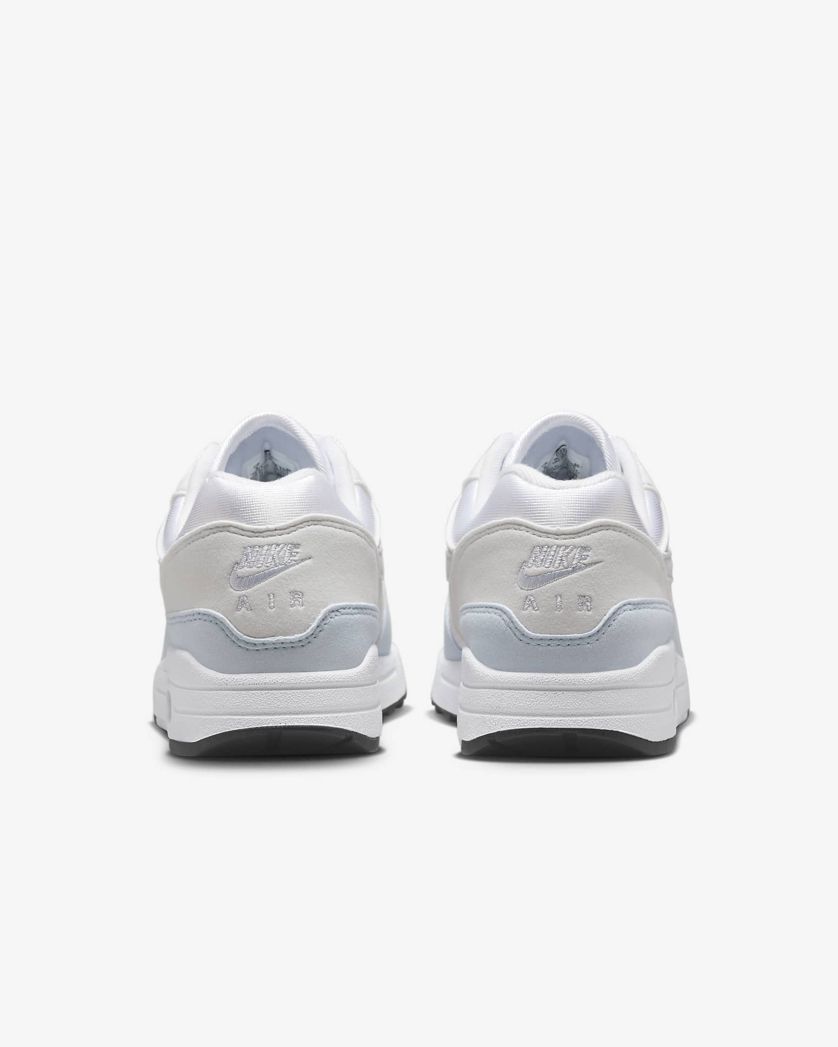 Nike Air Max 1 Women's Shoes - White/Platinum Tint/Black/Football Grey