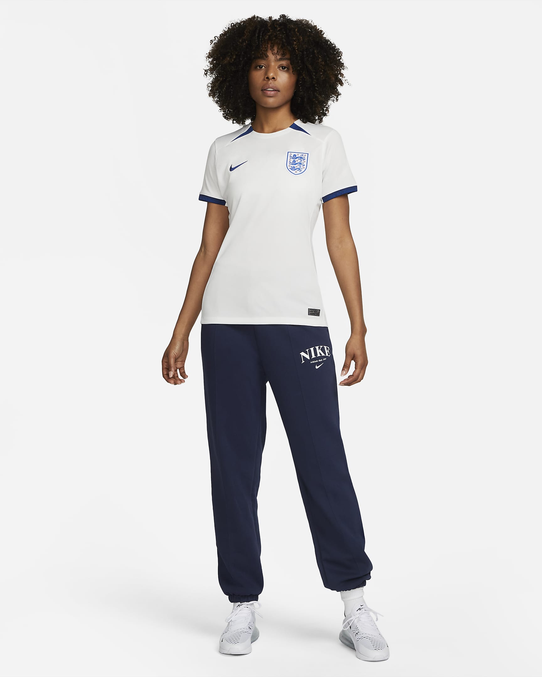 England 2023 Stadium Home Women's Nike Dri-FIT Football Shirt. Nike ID