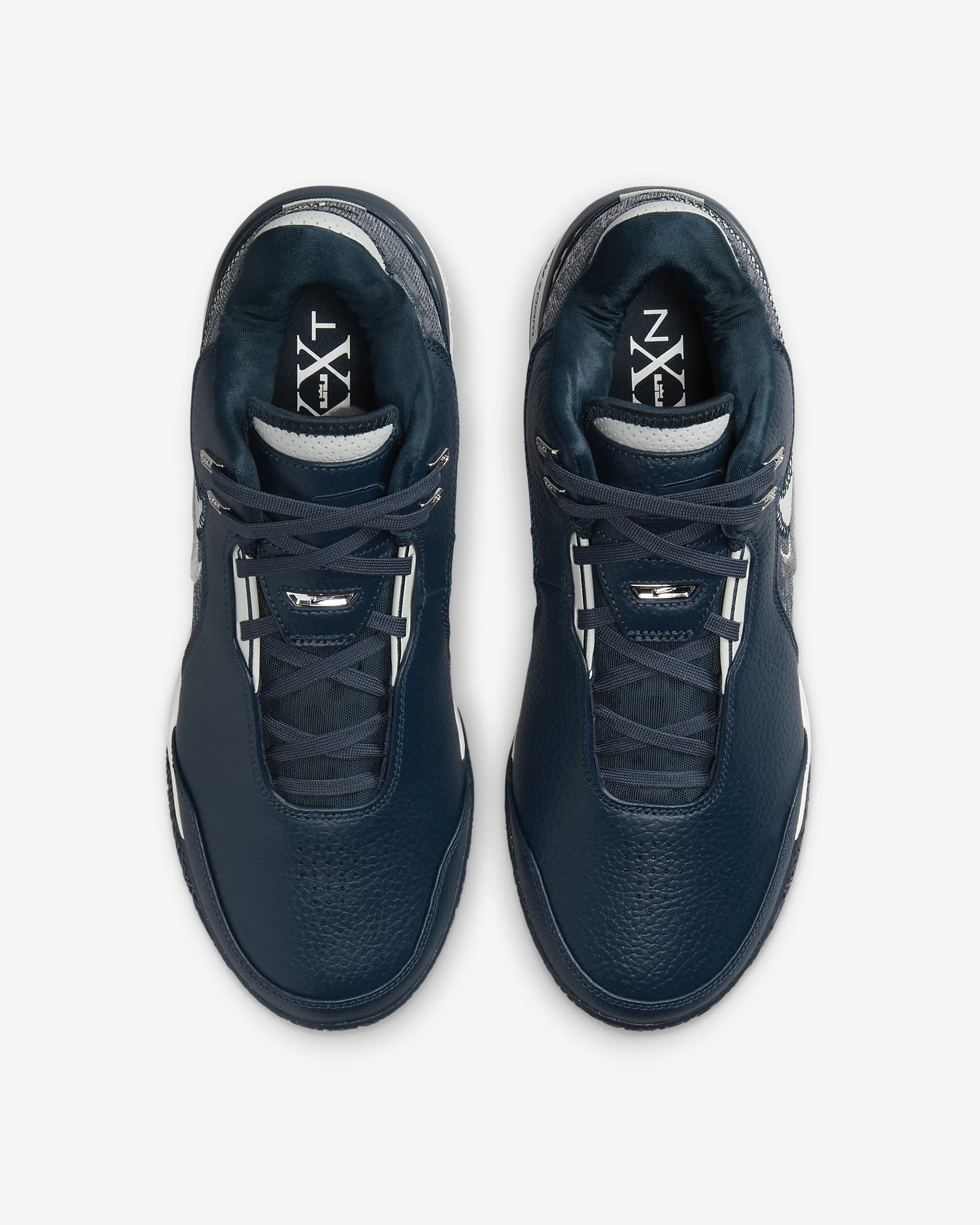 LeBron NXXT Gen AMPD-basketballsko - Armory Navy/Sail/Metallic Silver/Light Silver