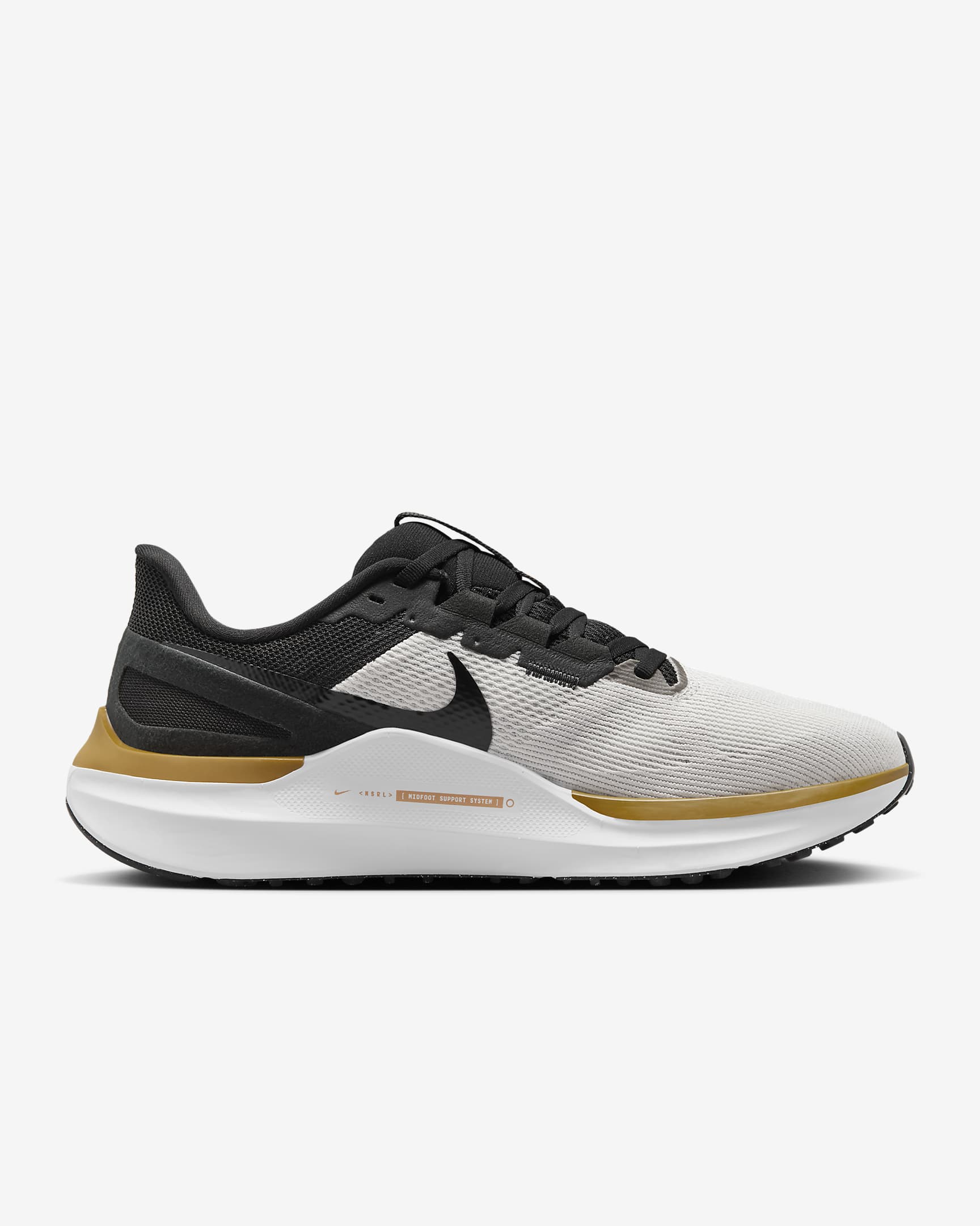 Tenis de correr en pavimento para hombre Nike Structure 25 - Blanco cumbre/Tinte platino/Broncino/Negro