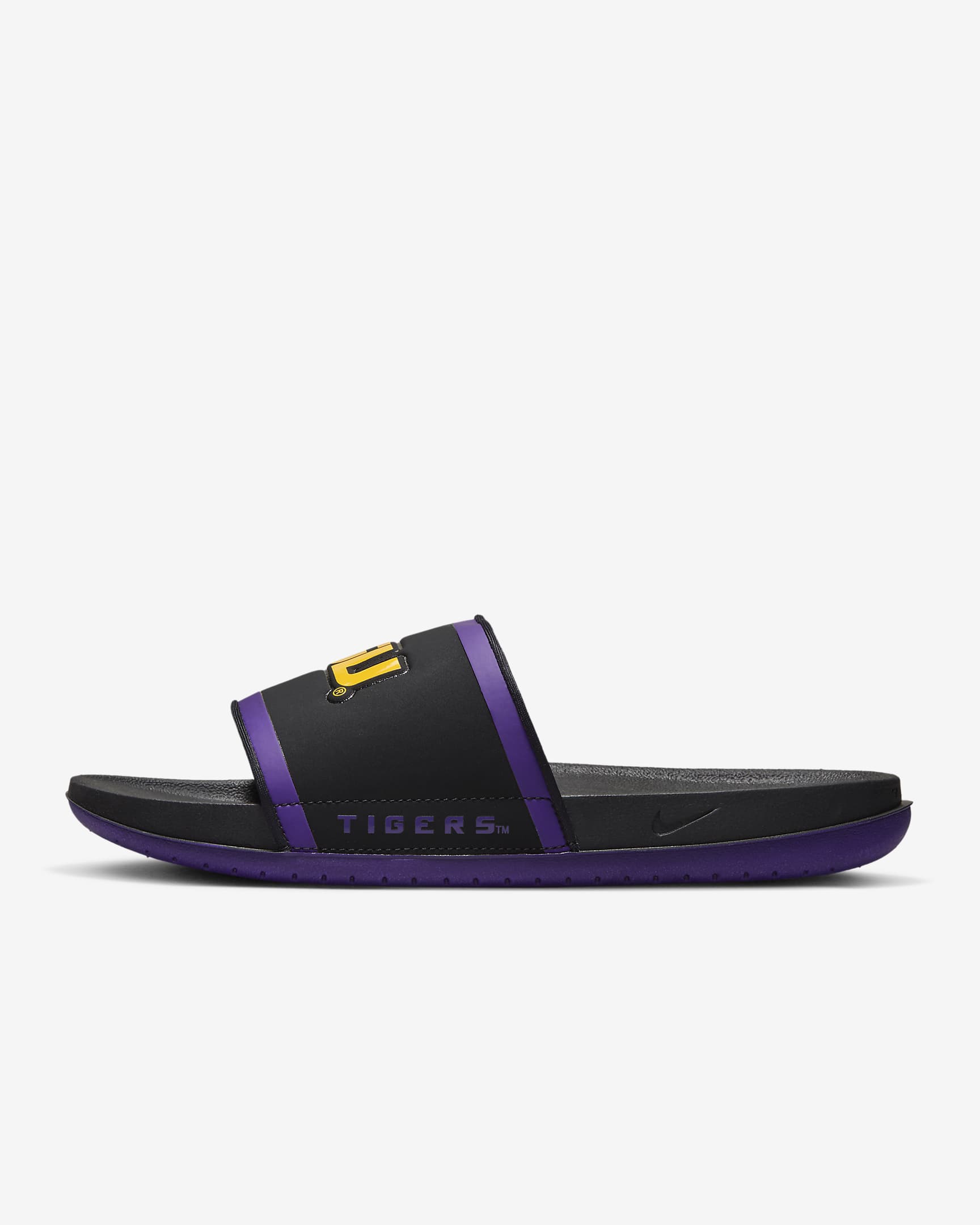 Nike Offcourt (LSU) Slide - Black/Court Purple/University Gold