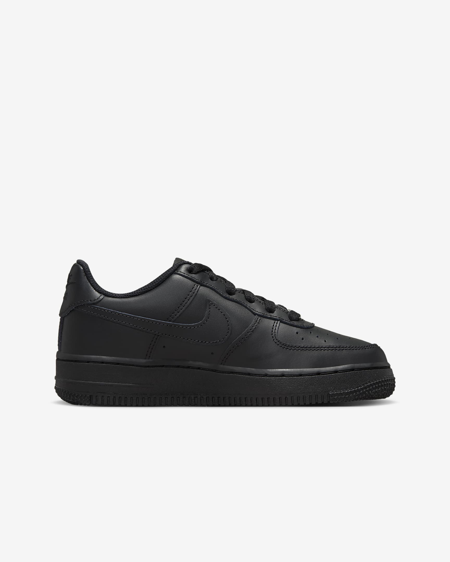 Nike Air Force 1 LE Older Kids' Shoes - Black/Black/Black/Black