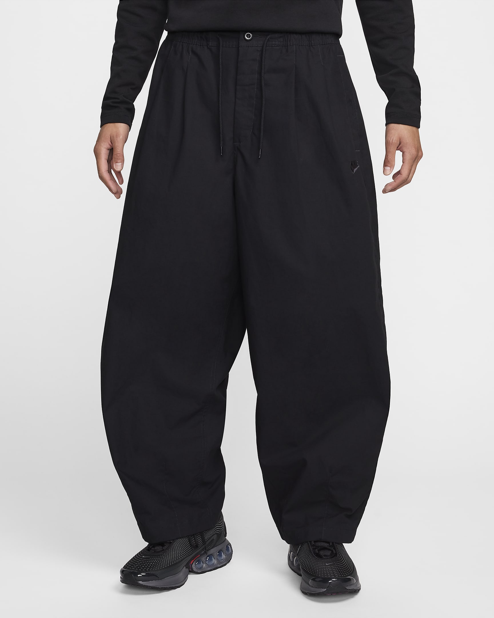 Nike Club Men's Balloon Trousers - Black/Black