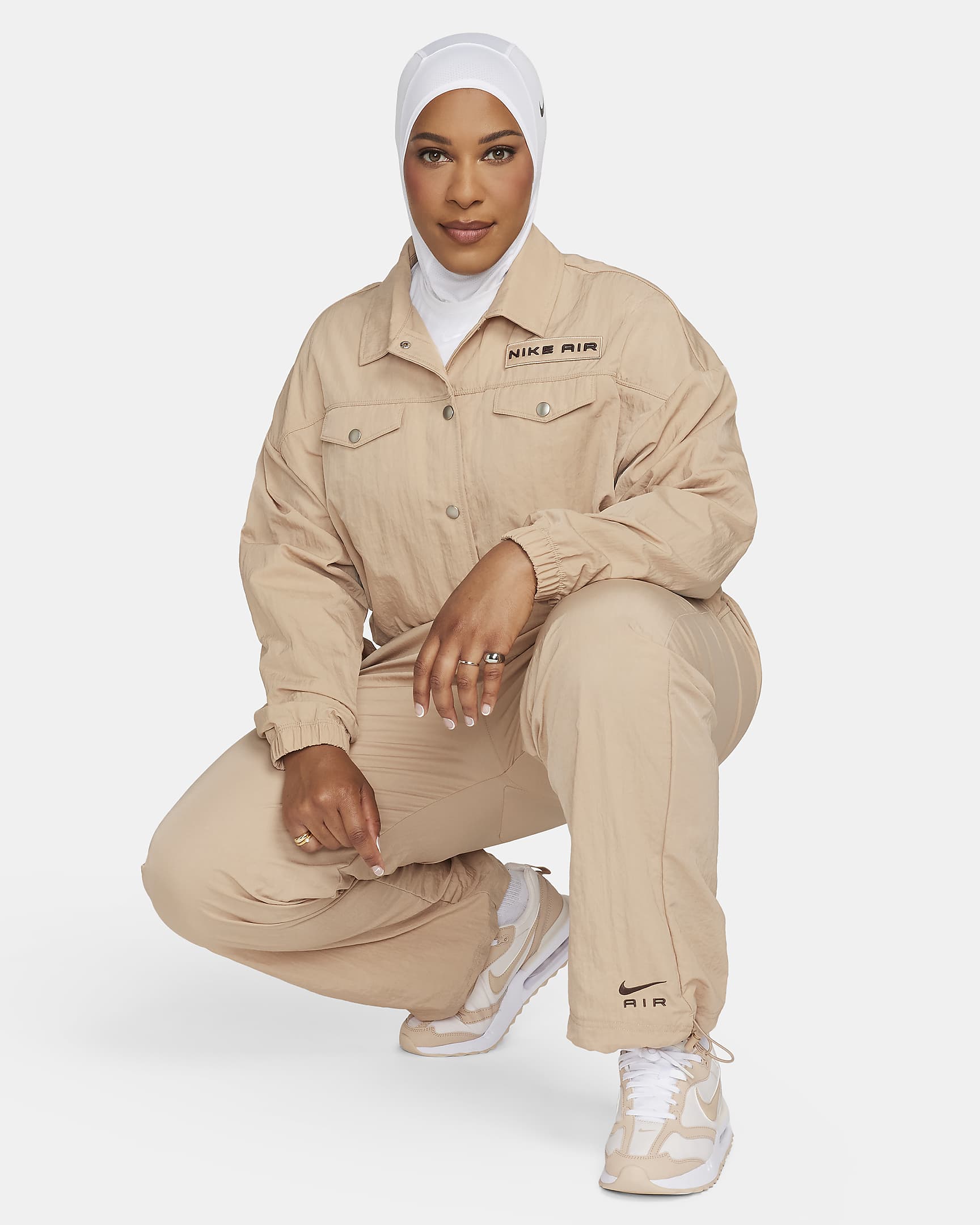 oversized nike jacket