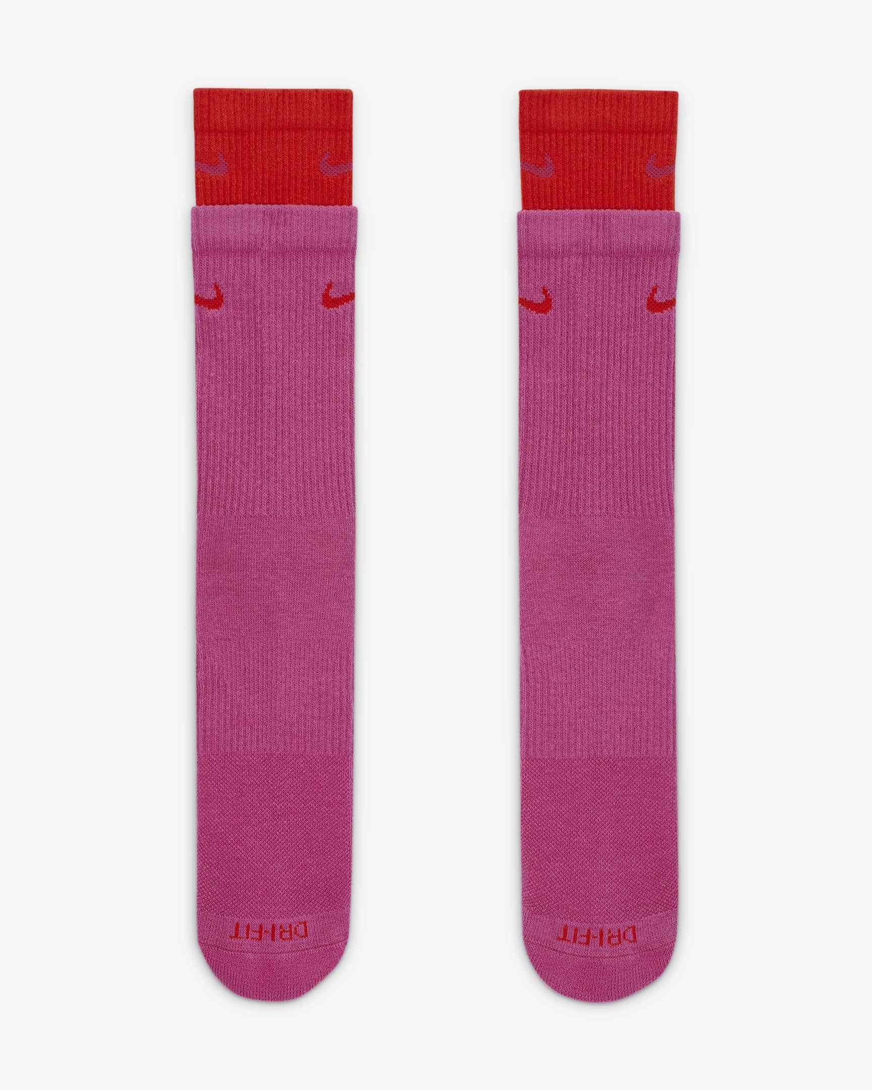 Calcetines largos de entrenamiento Nike Everyday Plus Cushioned. Nike.com