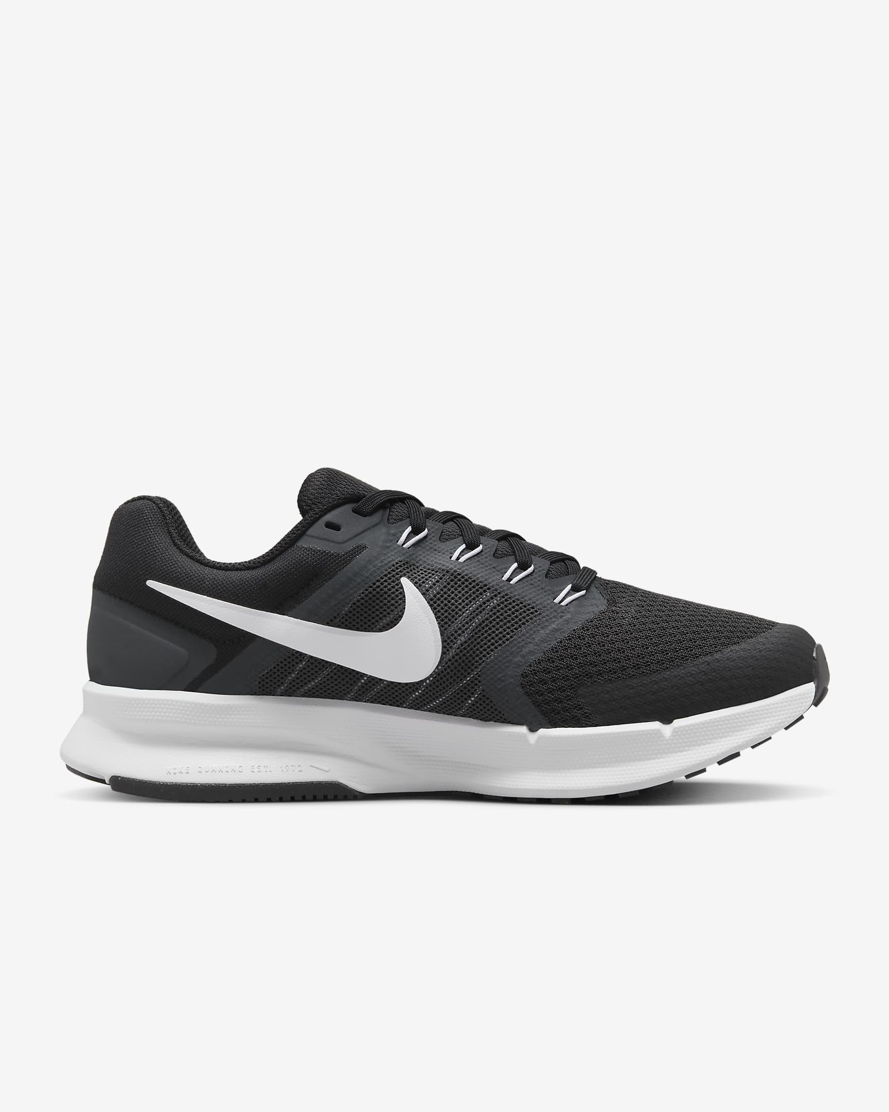 Nike Run Swift 3 Women's Road Running Shoes - Black/Dark Smoke Grey/White