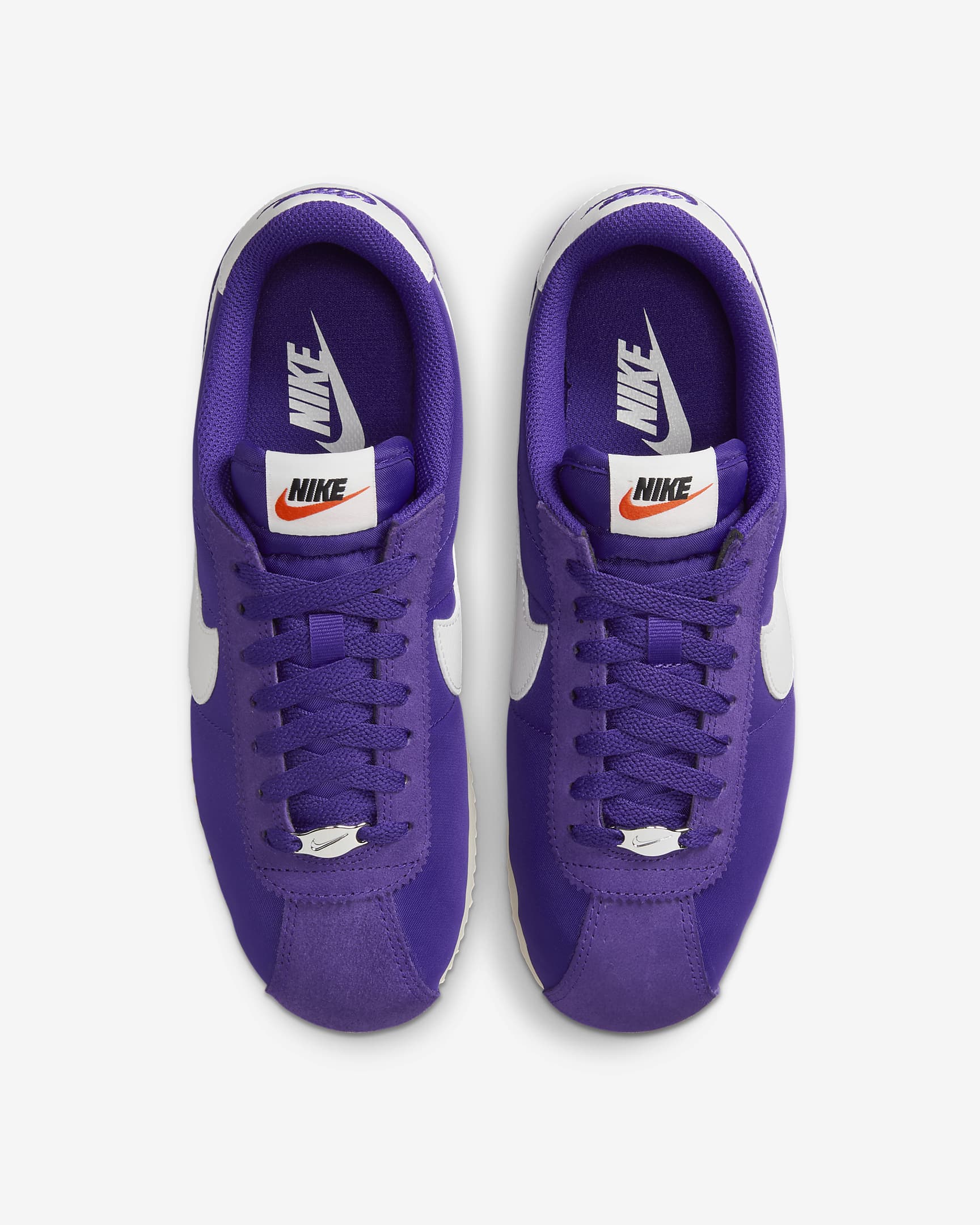 Nike Cortez Textile schoenen - Field Purple/Alabaster/Safety Orange/Summit White