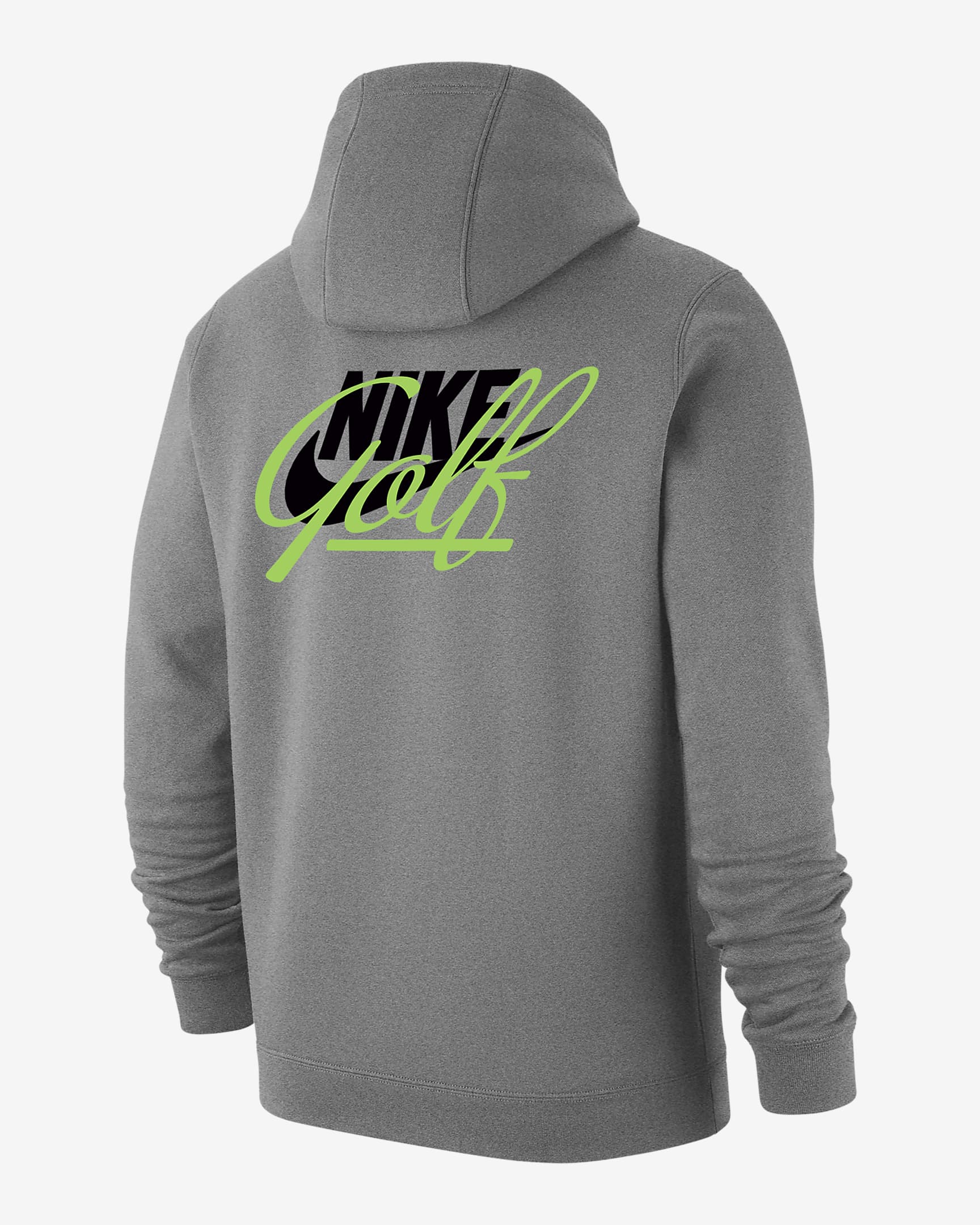 Nike Golf Club Fleece Men's Pullover Hoodie - Dark Grey Heather