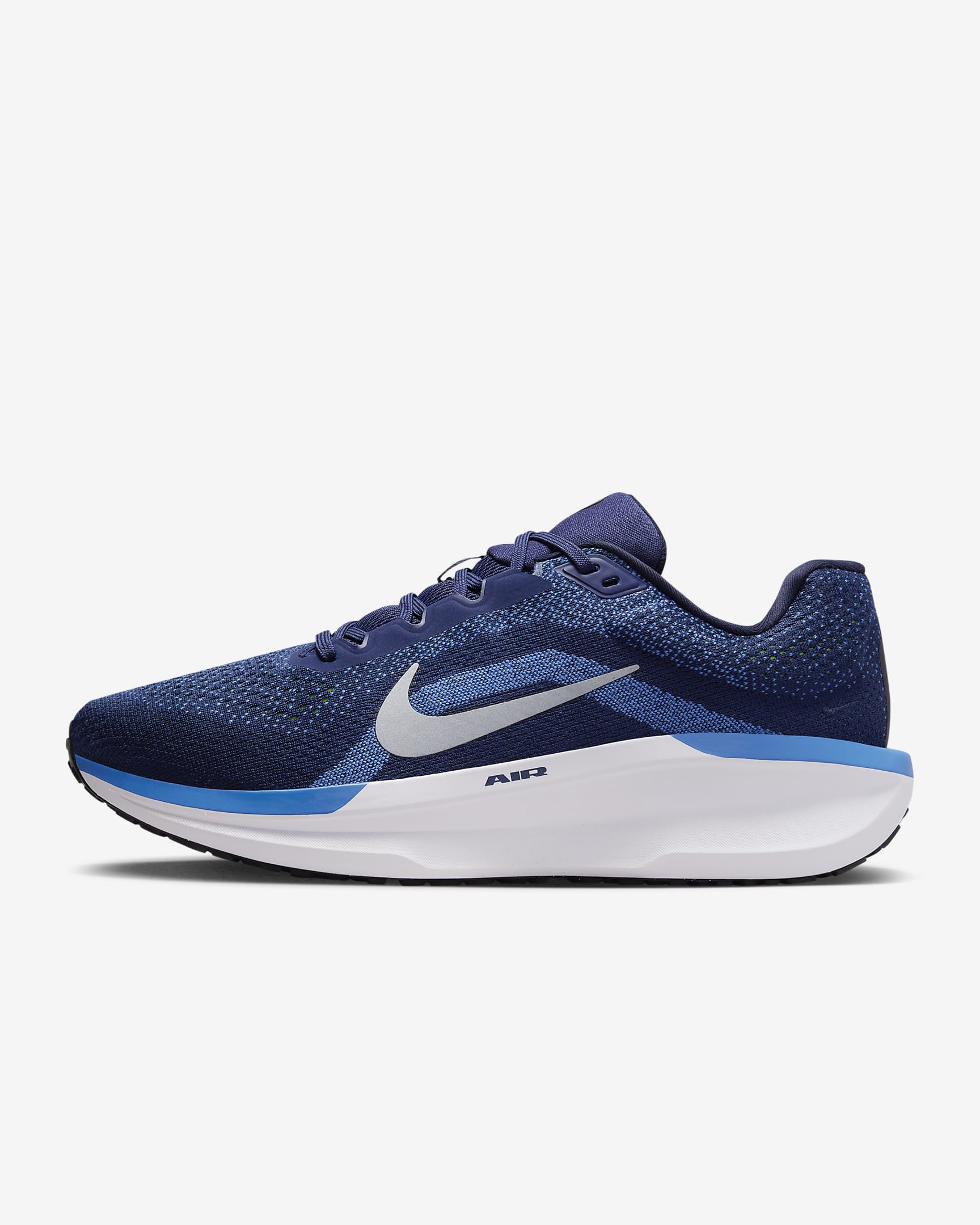 Tenis de correr en pavimento para hombre Nike Winflo 11 - Azul marino medianoche/Estrella azul/Obsidiana oscuro/Blanco