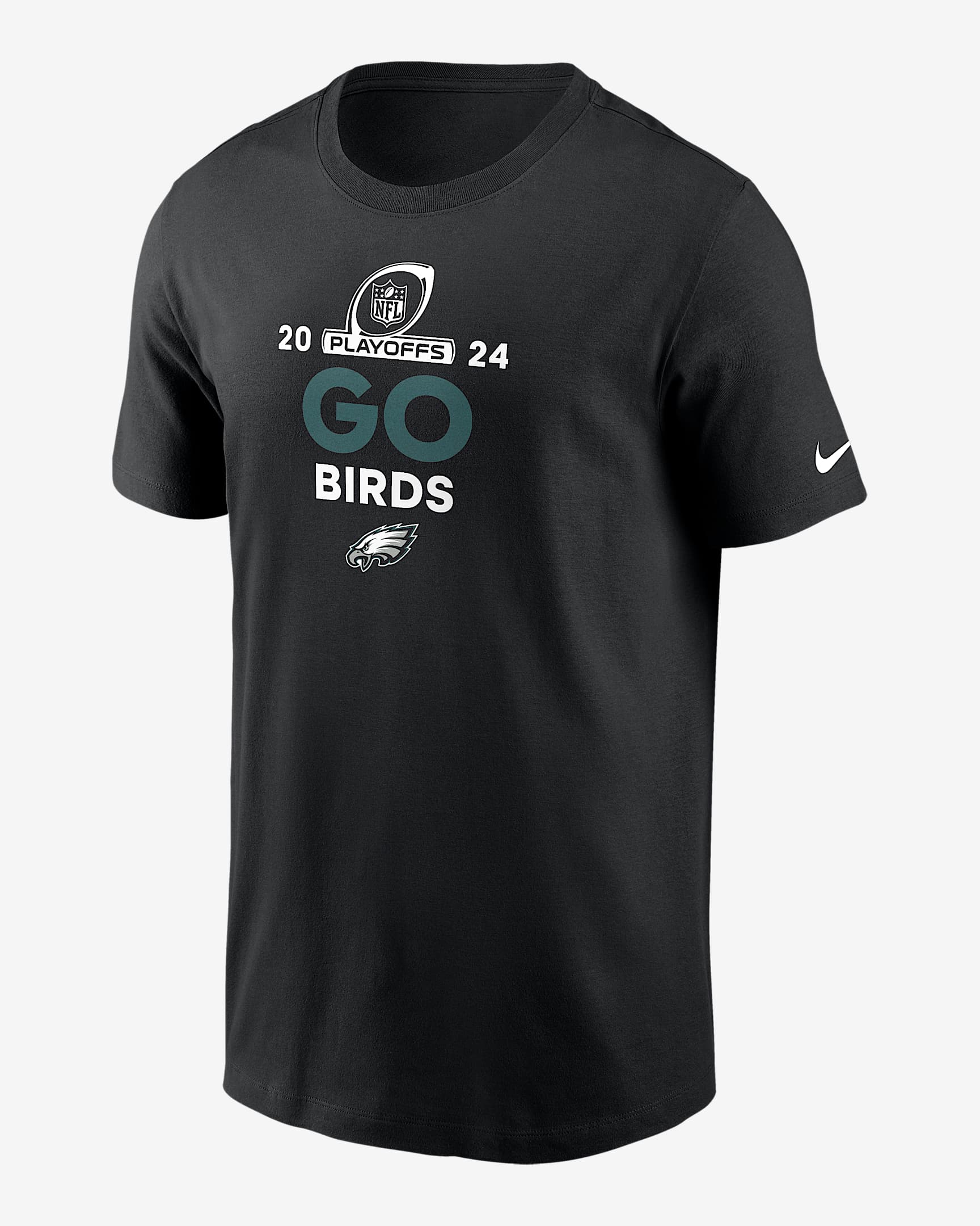 Philadelphia Eagles 2024 NFL Playoffs Men's Nike NFL TShirt Men's Nike