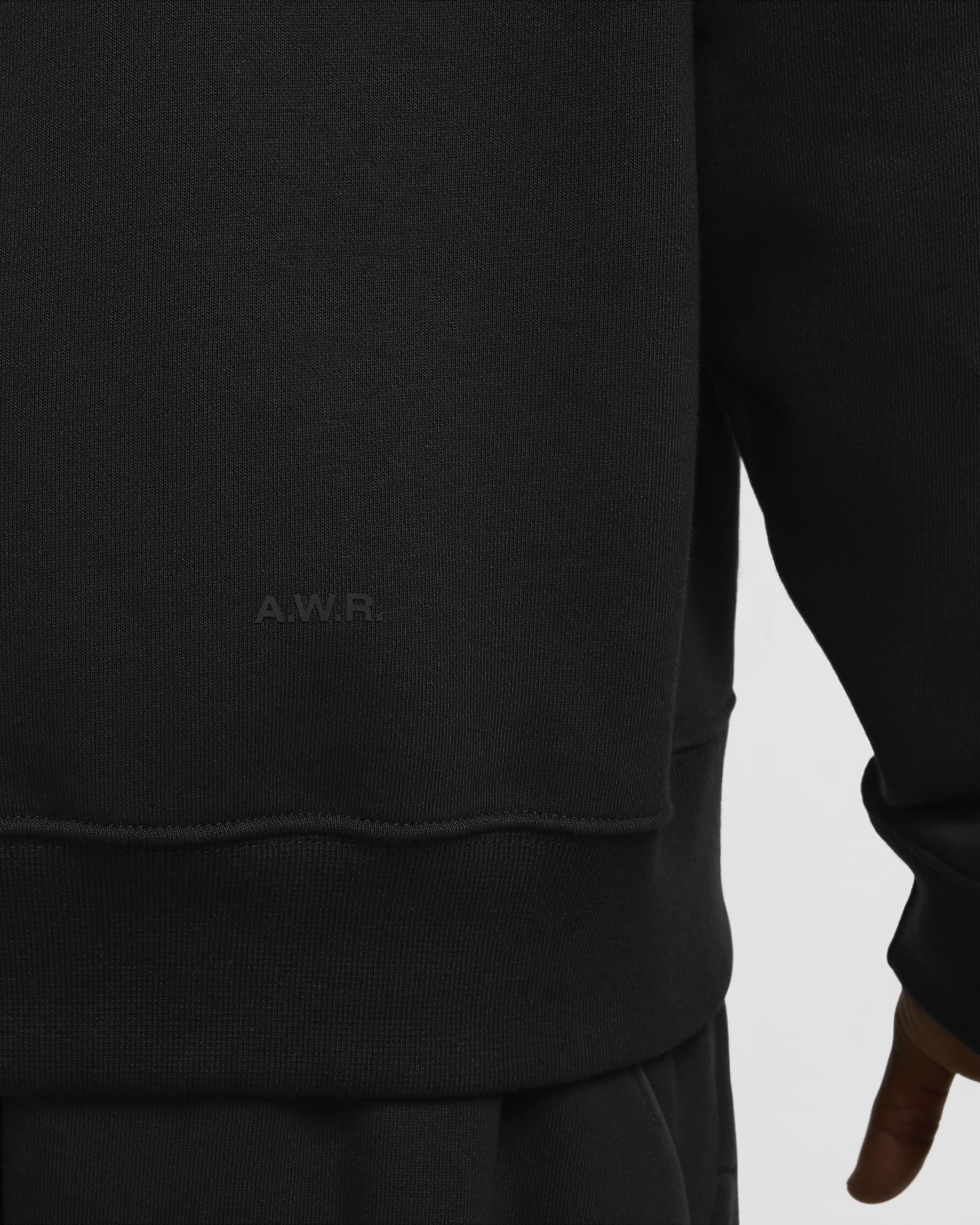 Sweat à capuche en tissu Fleece NOCTA x L'ART pour homme - Noir