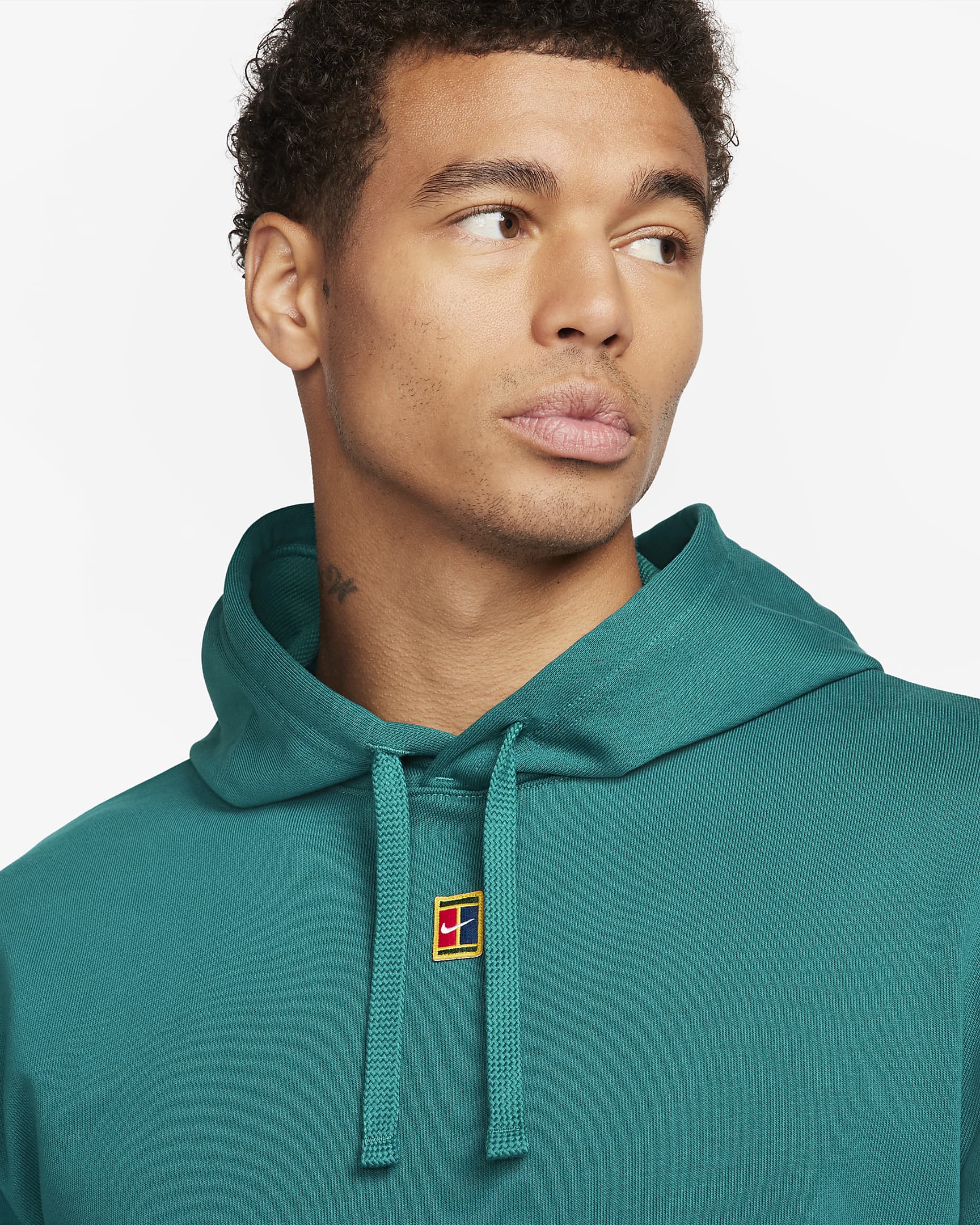 nikecourt fleece tennis hoodie