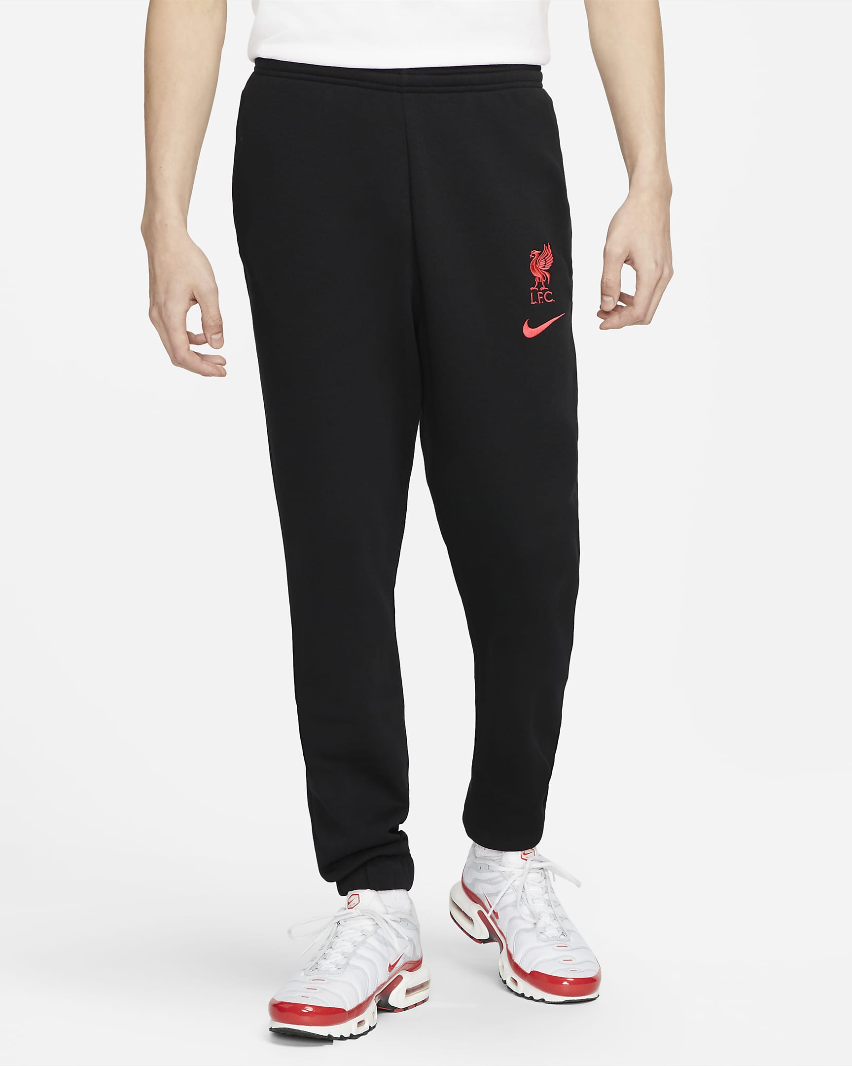 Liverpool F.C. Away Men's Fleece Football Pants. Nike BE