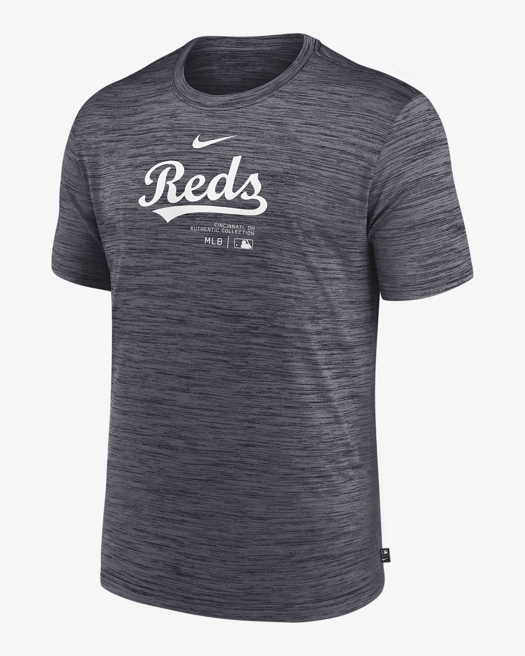 Playera Nike Dri-FIT de la MLB para hombre Cincinnati Reds Authentic ...