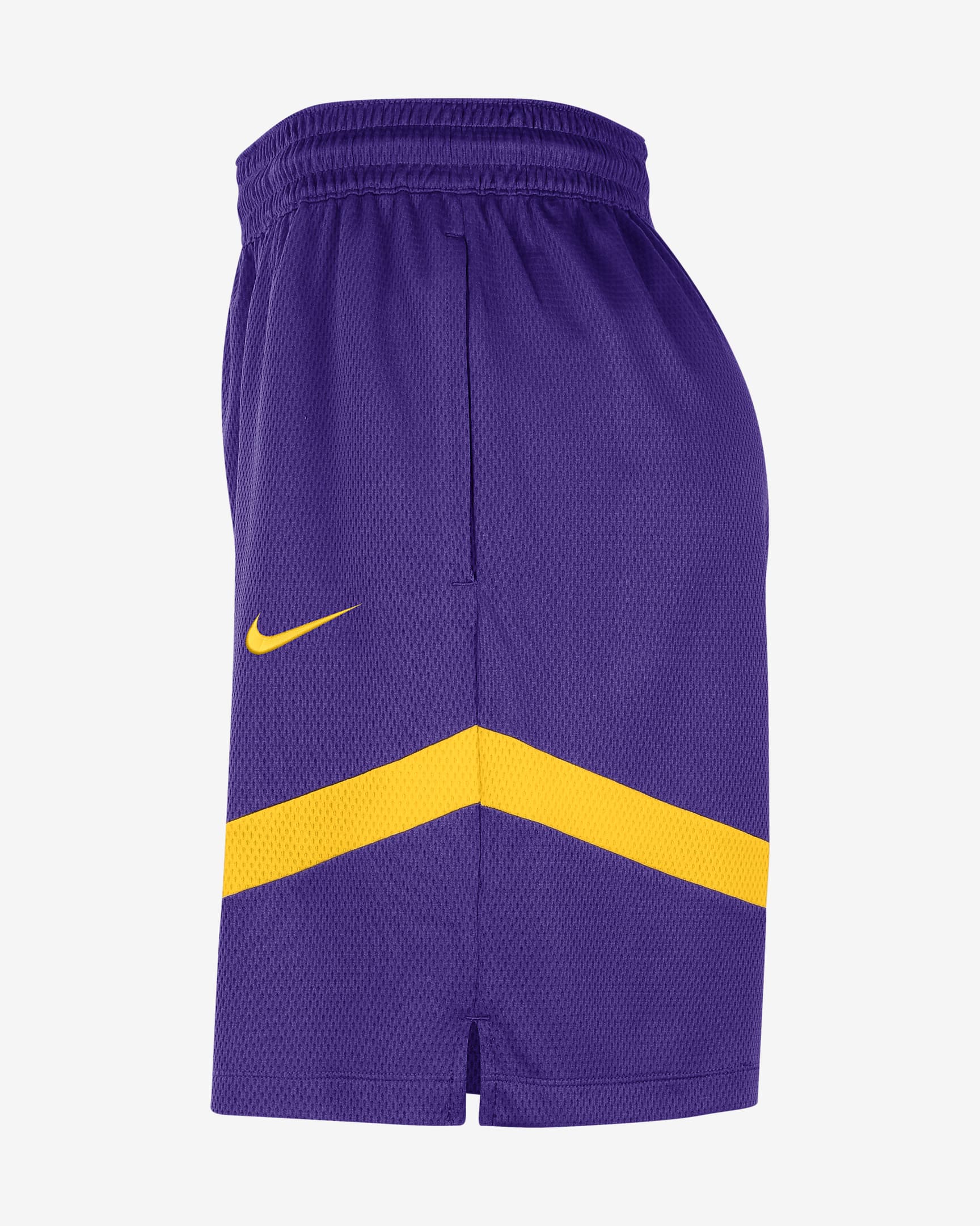 Los Angeles Lakers Icon Practice Men's Nike Dri-FIT NBA 20.5cm (approx.) Shorts - Field Purple/Amarillo/Amarillo