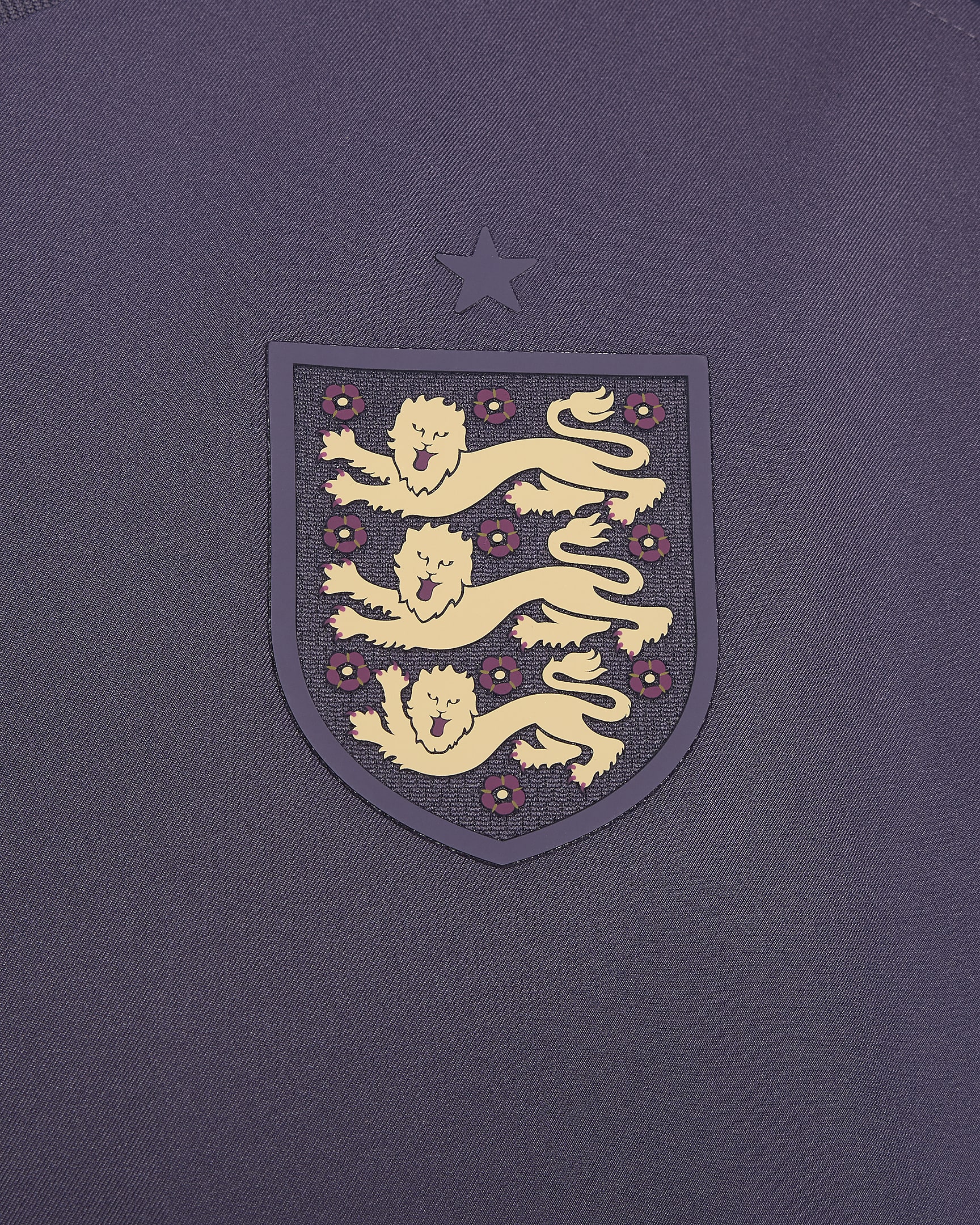 Engeland Strike Uit Nike Dri-FIT voetbaljack voor dames - Dark Raisin/Purple Ink/Sesame