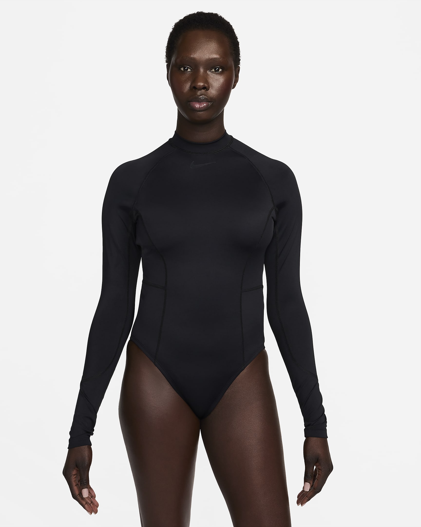 Nike Swim Hydralock Fusion Womens Long Sleeve One Piece Swimsuit