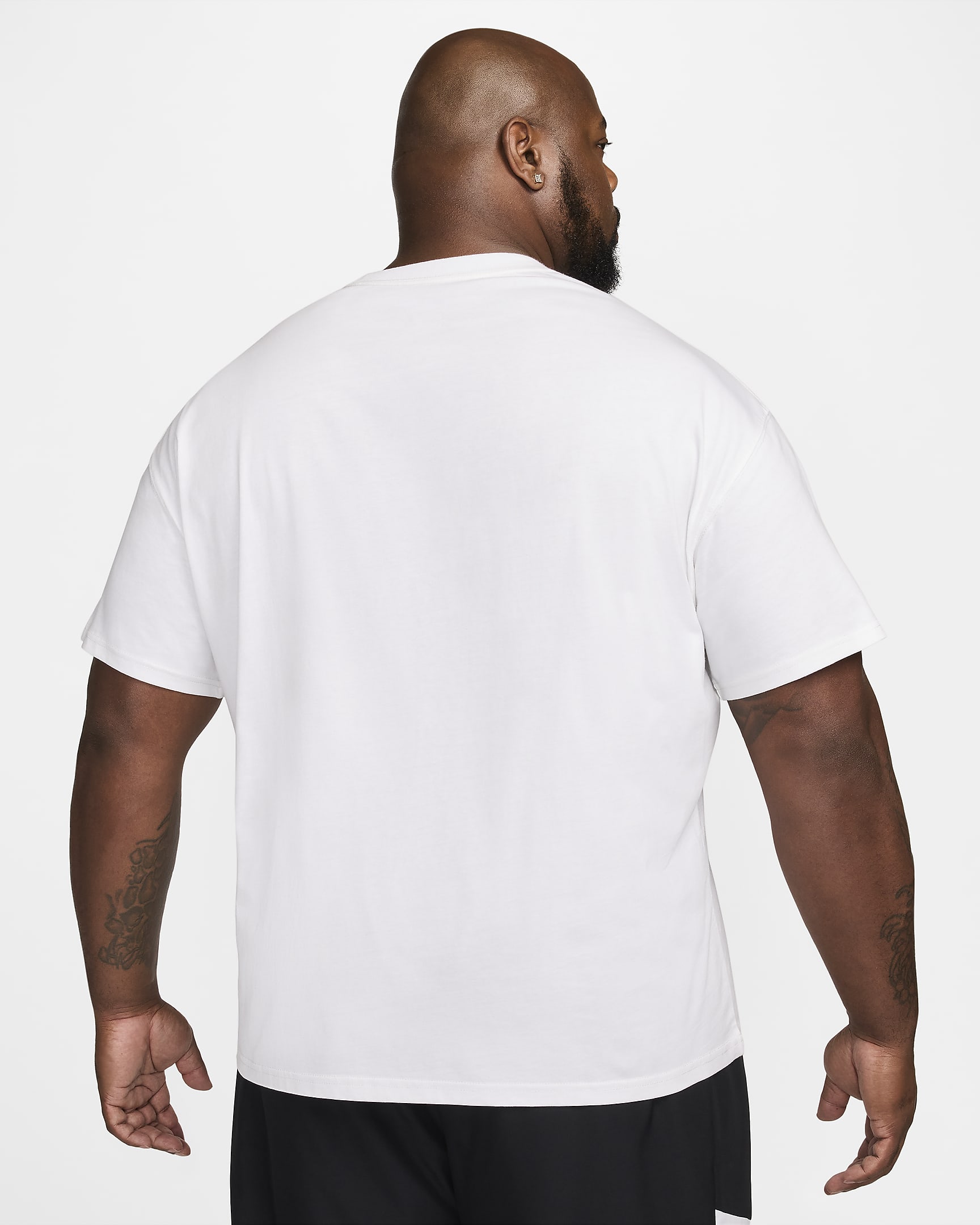 Nike Men's Max90 Basketball T-Shirt - White