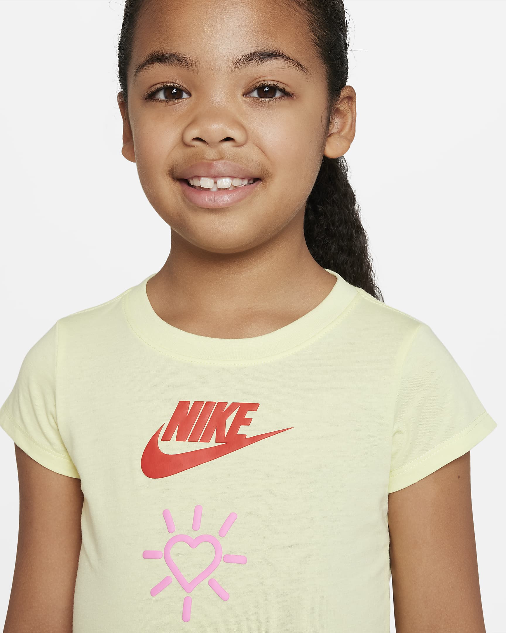 Nike Love Icon Stack Tee Little Kids' T-Shirt. Nike.com