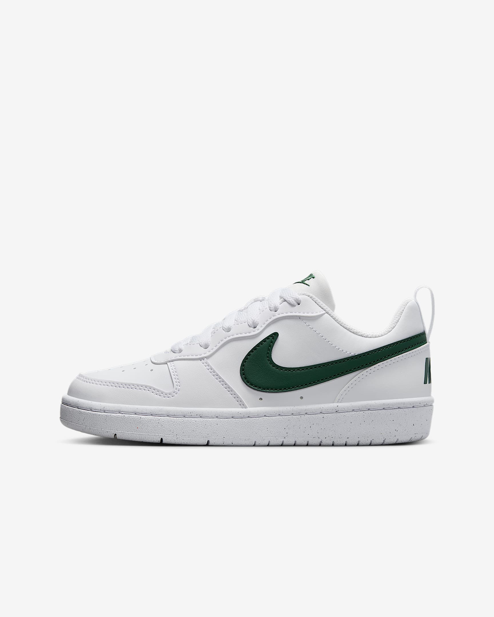 Nike Court Borough Low Recraft cipő nagyobb gyerekeknek - Fehér/Fir