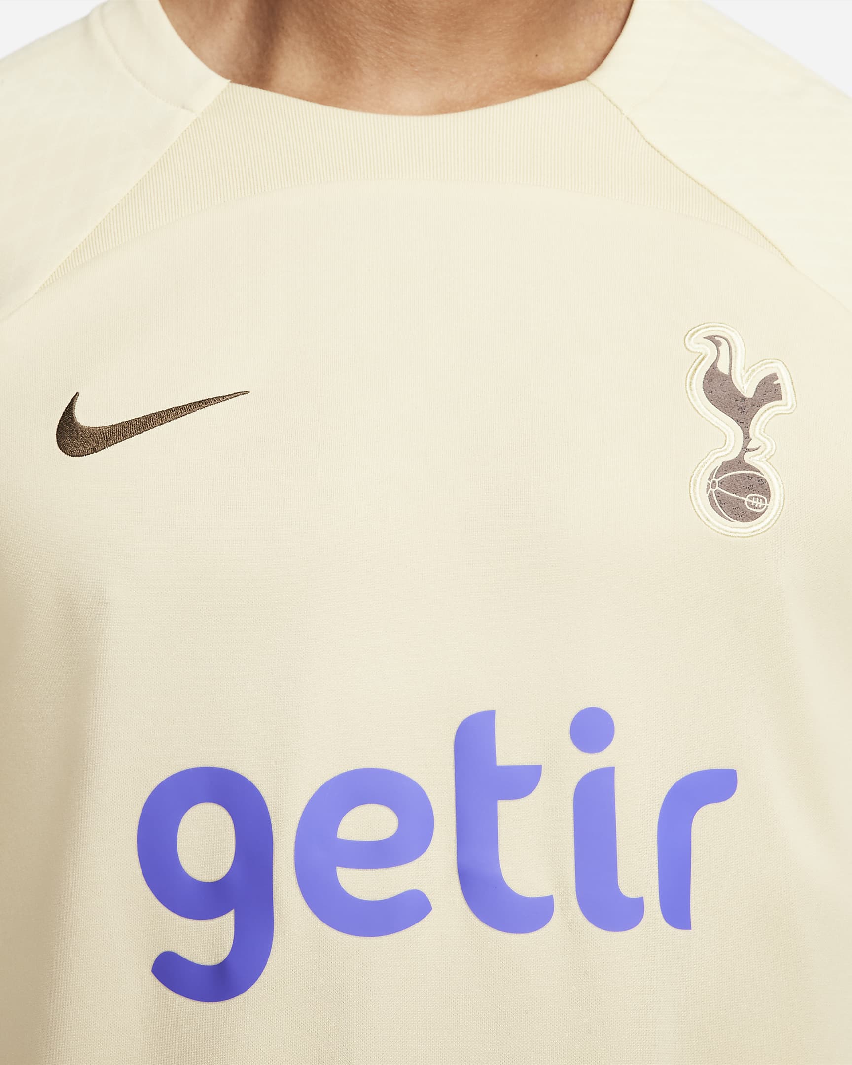 Tottenham Hotspur Strike Third Men's Nike Dri-FIT Football Short-Sleeve ...