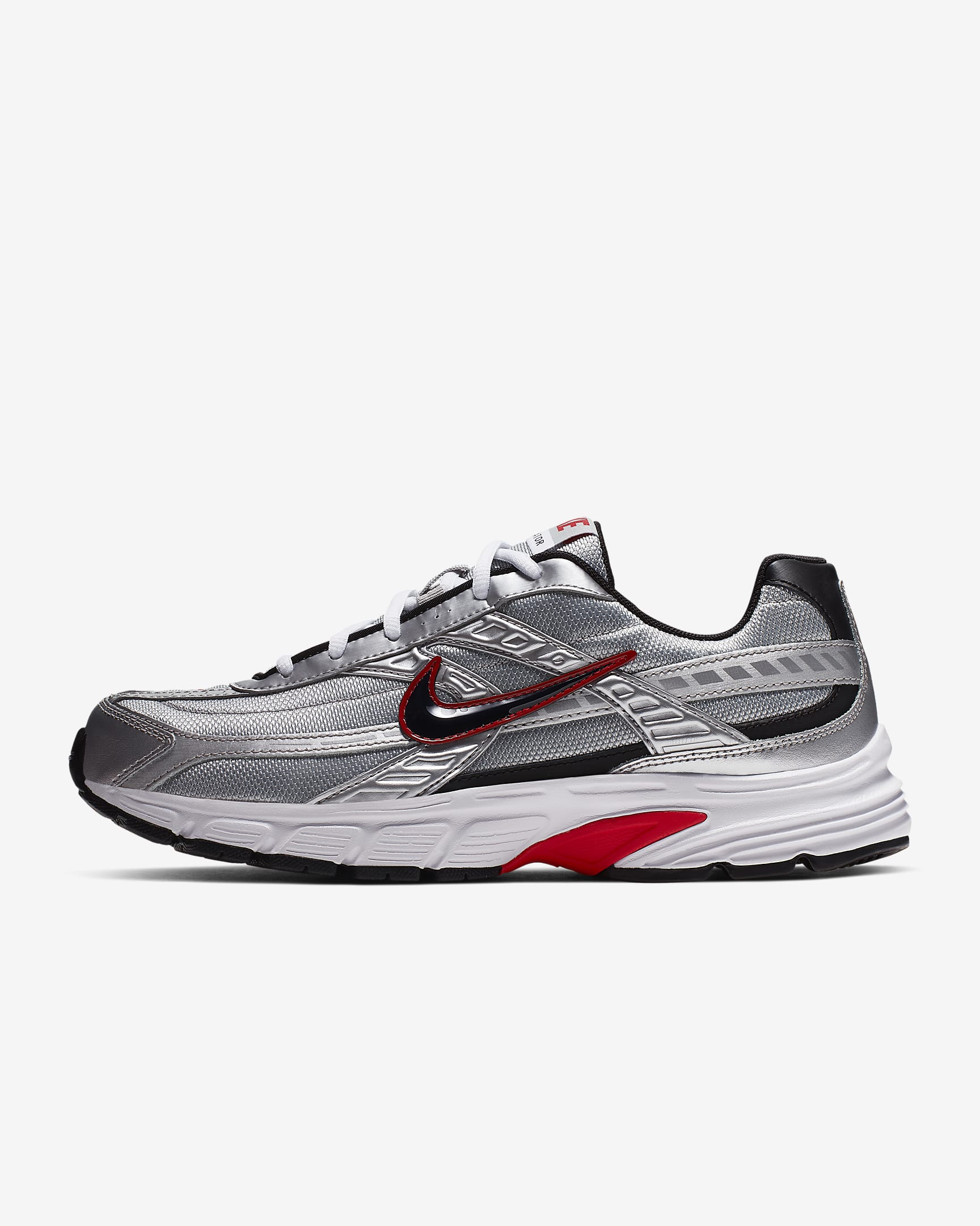 รองเท้าวิ่งผู้ชาย Nike Initiator - Metallic Silver/ขาว/ดำ