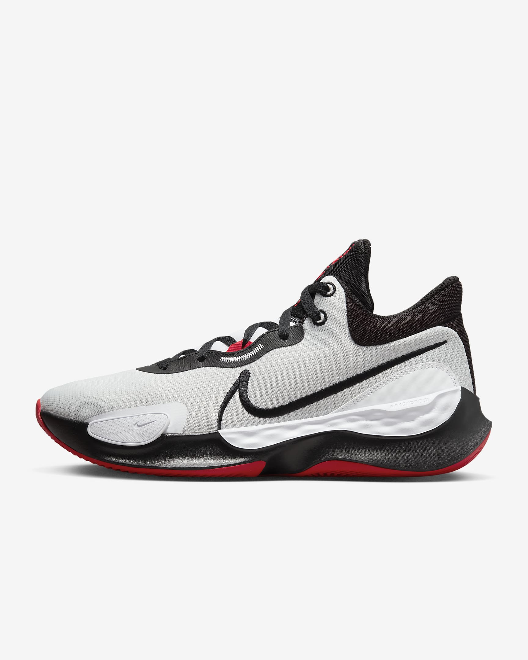 Nike Elevate 3 Basketball Shoes - White/Pure Platinum/Black