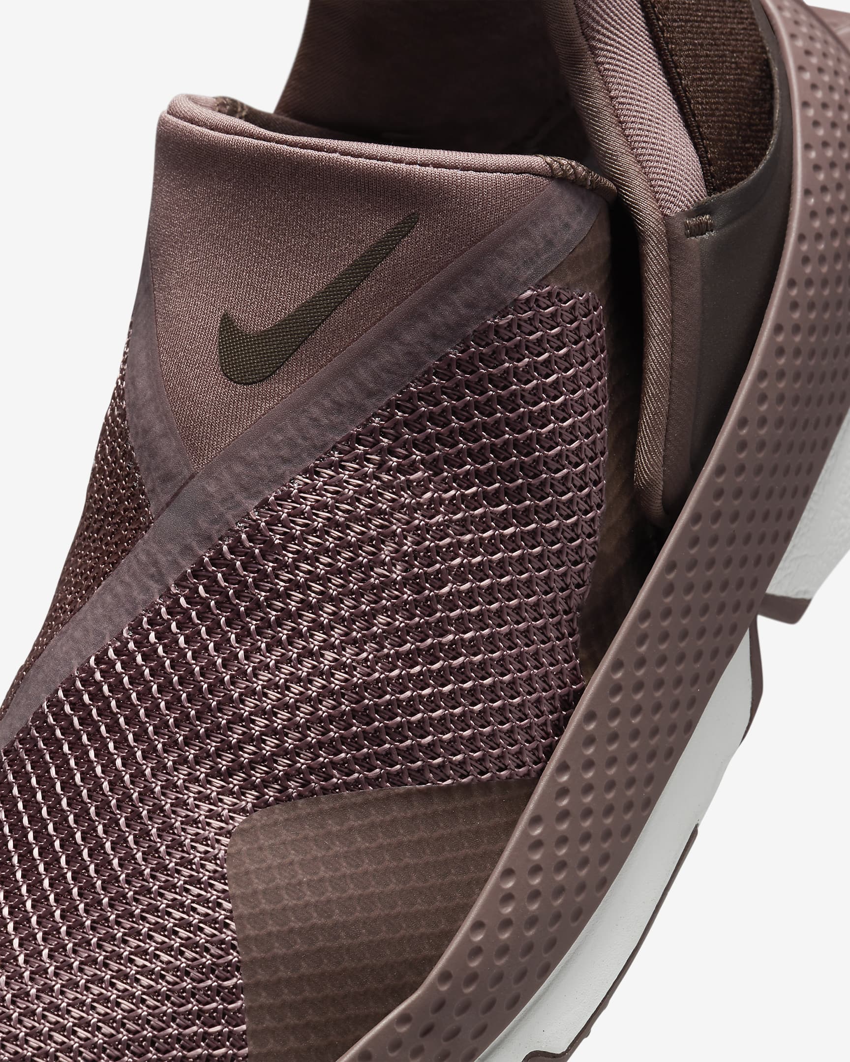 Nike Go FlyEase Easy On/Off Shoes - Smokey Mauve/Summit White/Baroque Brown