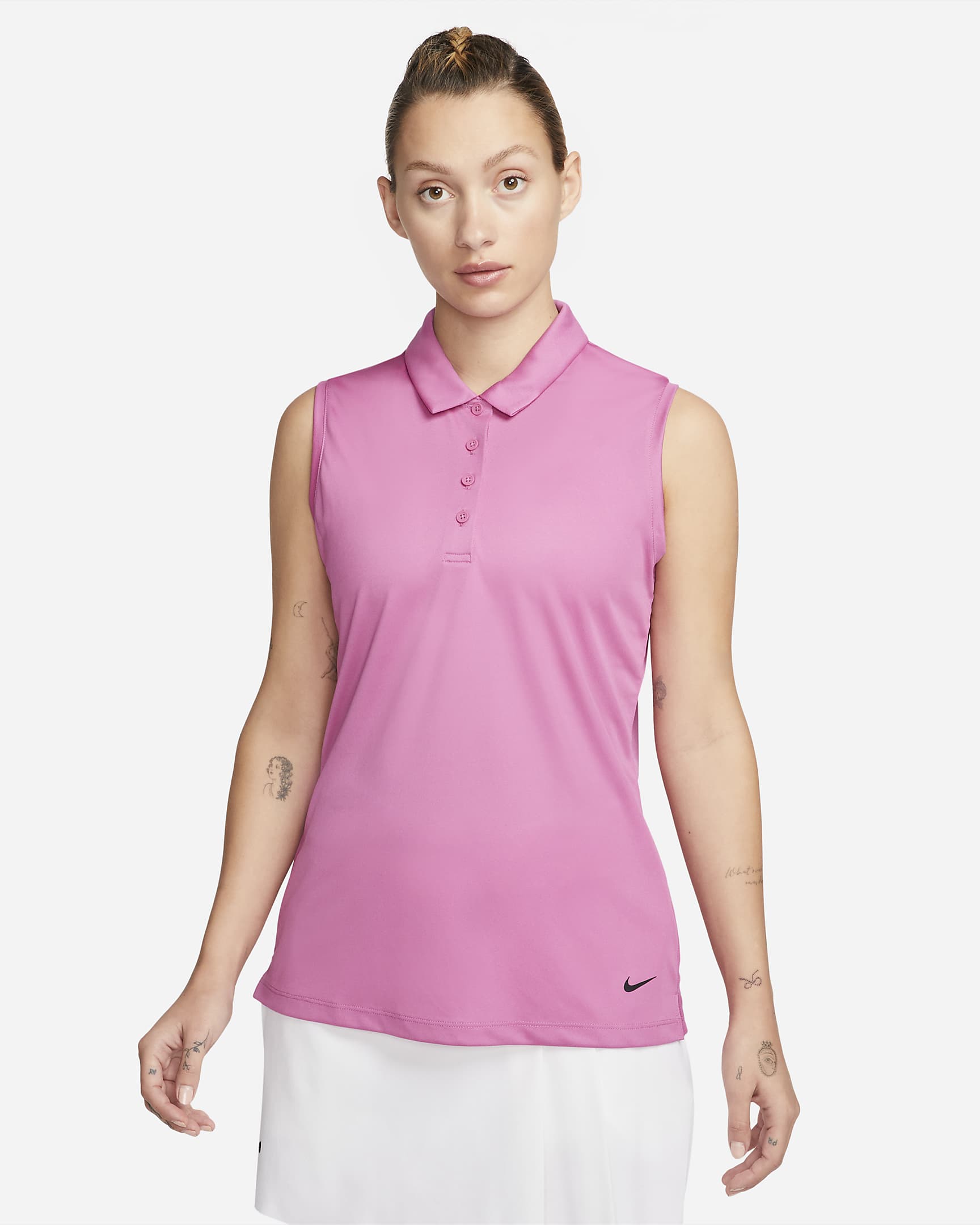 Polo de golf sin mangas para mujer Nike Dri-FIT Victory. Nike.com