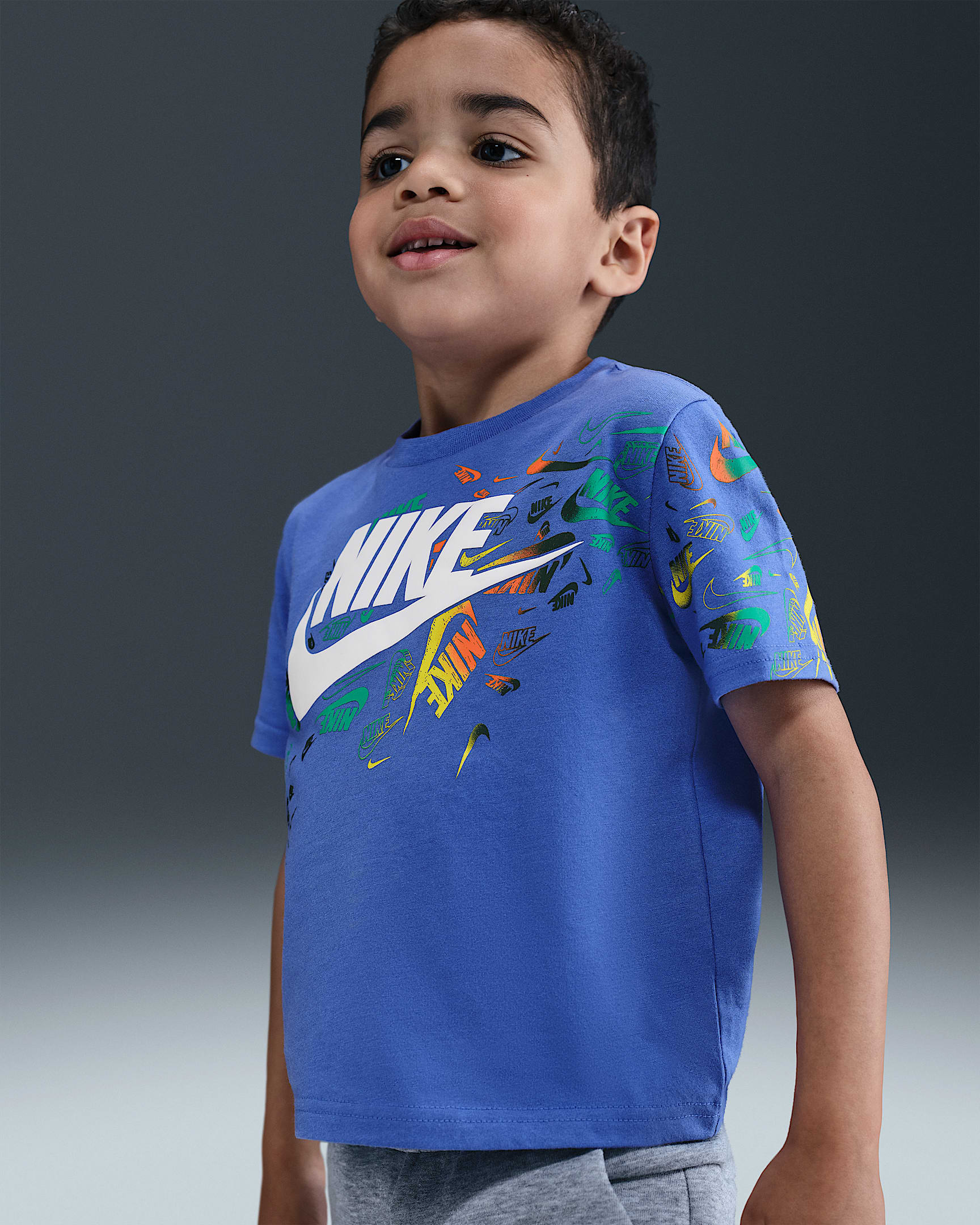Nike Toddler Club Revealed T-Shirt - Comet Blue
