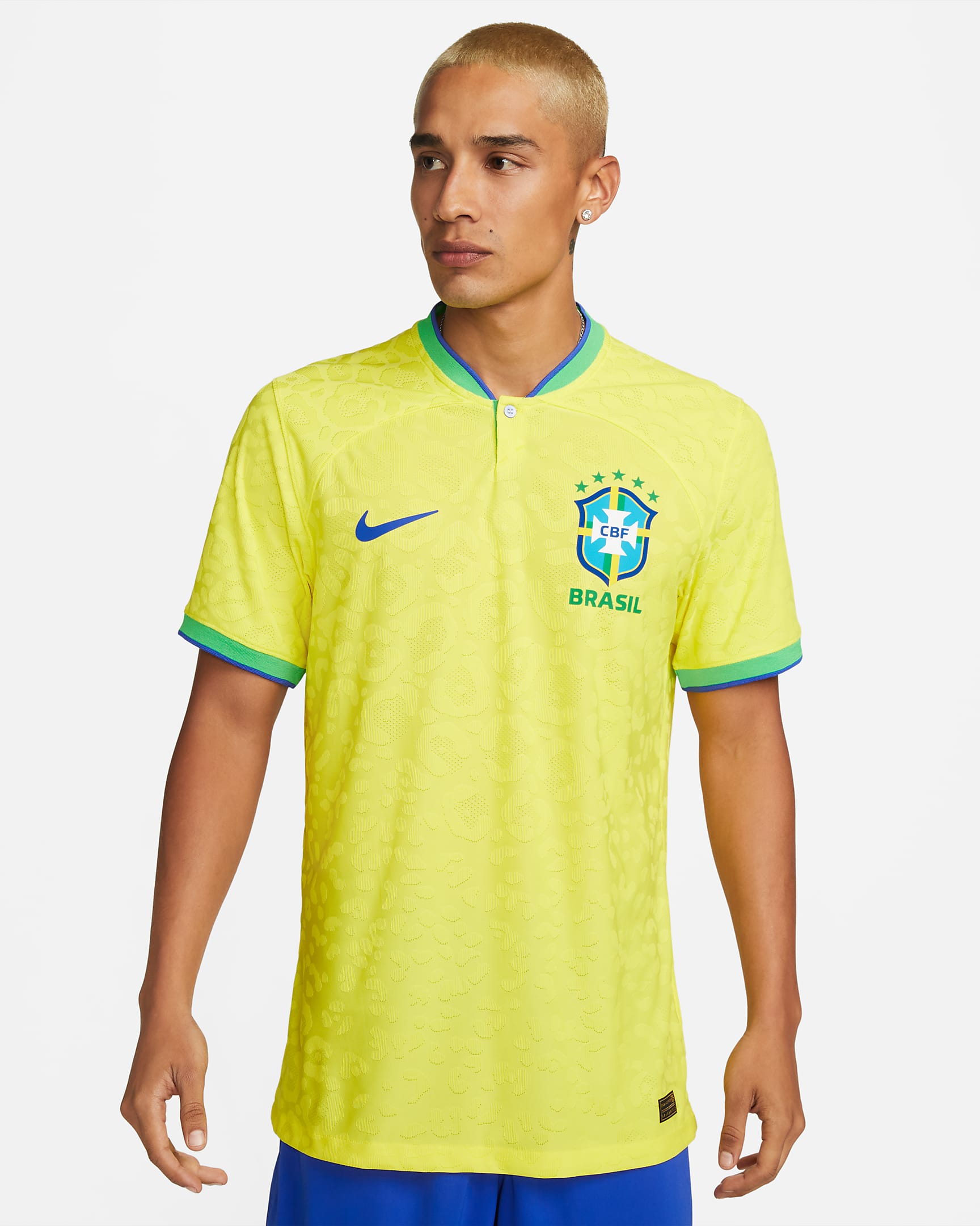 Brazil 2022/23 Match Home Men's Nike Dri-FIT ADV Football Shirt. Nike IL