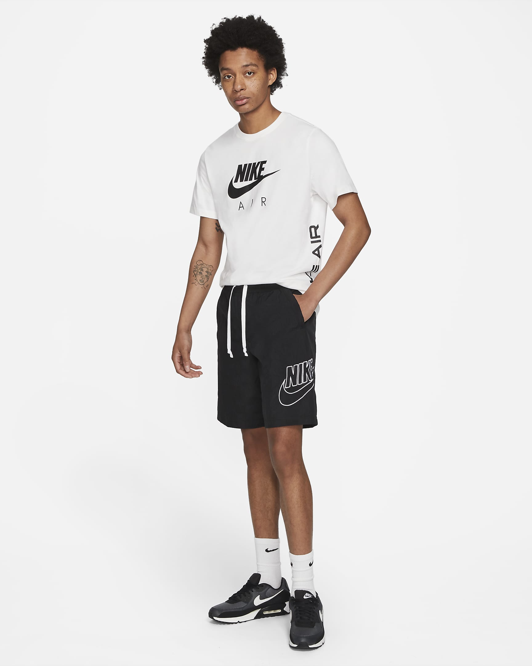 Nike Sportswear Alumni Men's Woven Flow Shorts. Nike HR