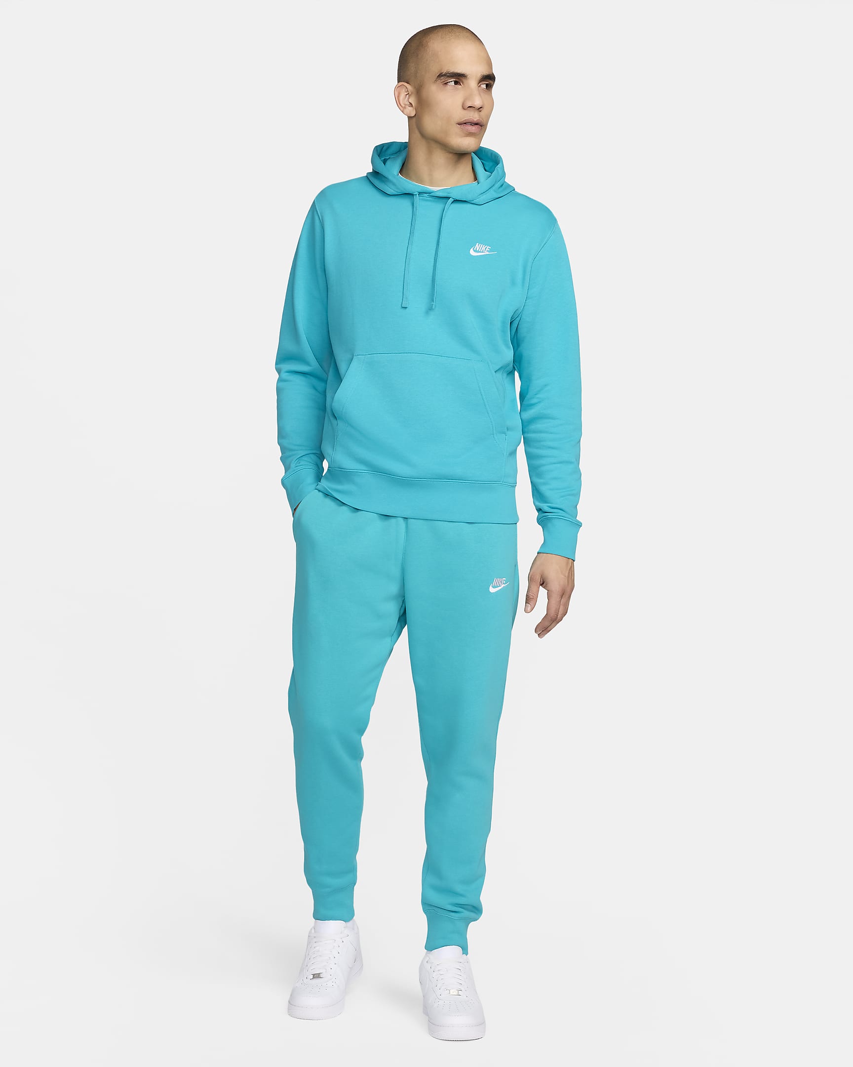 Nike Sportswear Club Fleece Joggers - Dusty Cactus/Dusty Cactus/Blanco