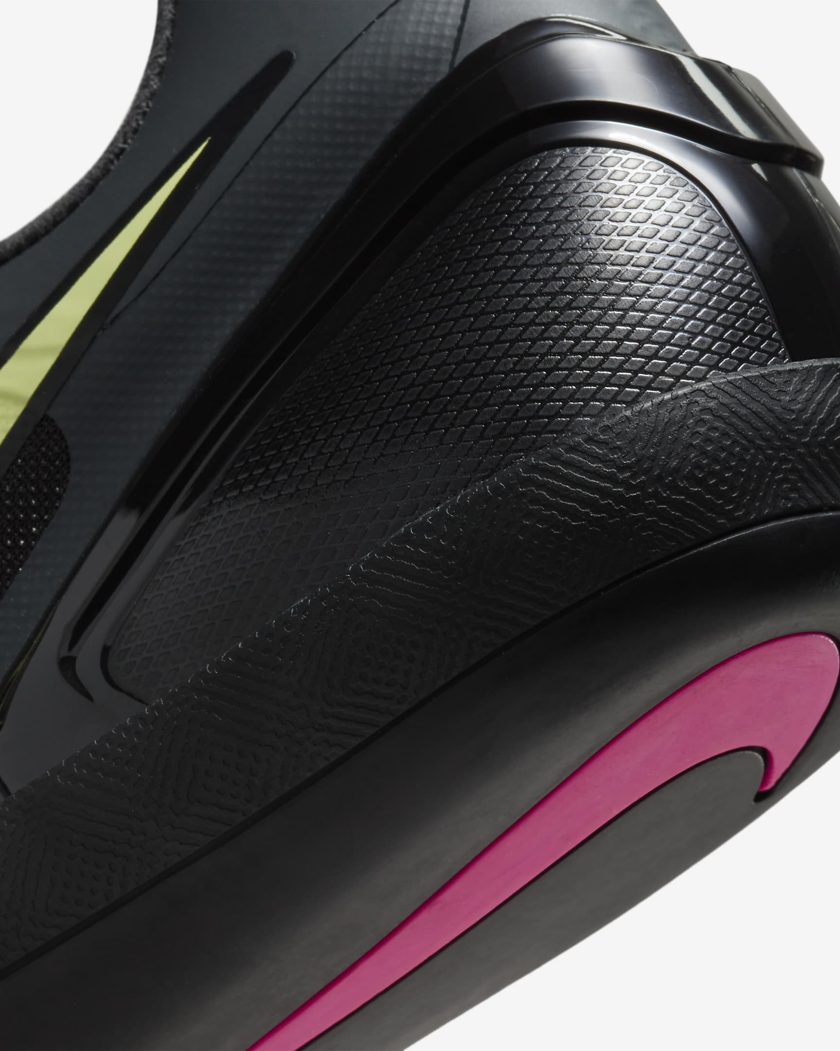 Kastsko Nike Zoom Rotational 6 Track & Field - Anthracite/Svart/Light Lemon Twist/Fierce Pink