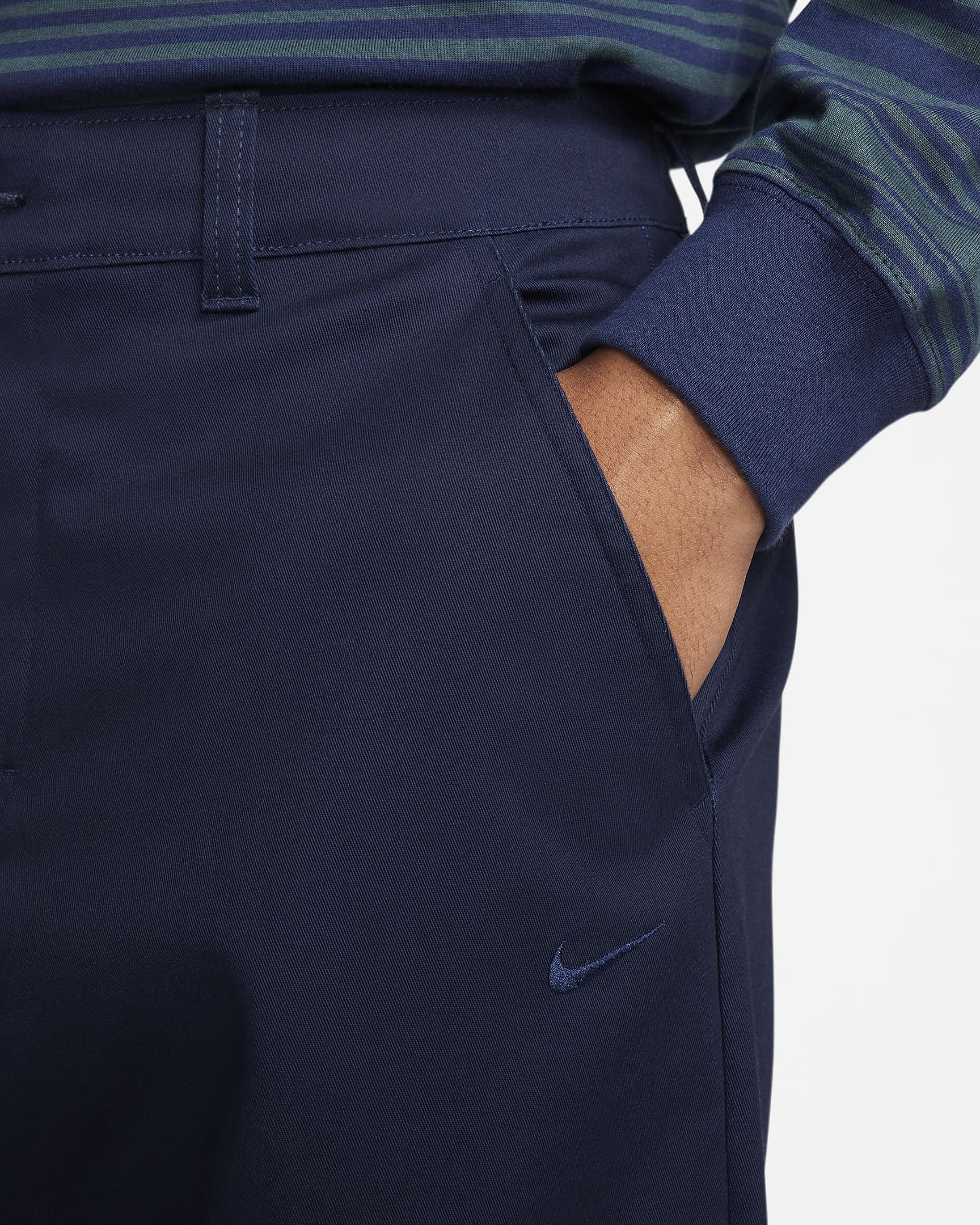 Pantalon chino EI Nike Life pour homme - Obsidian/Obsidian