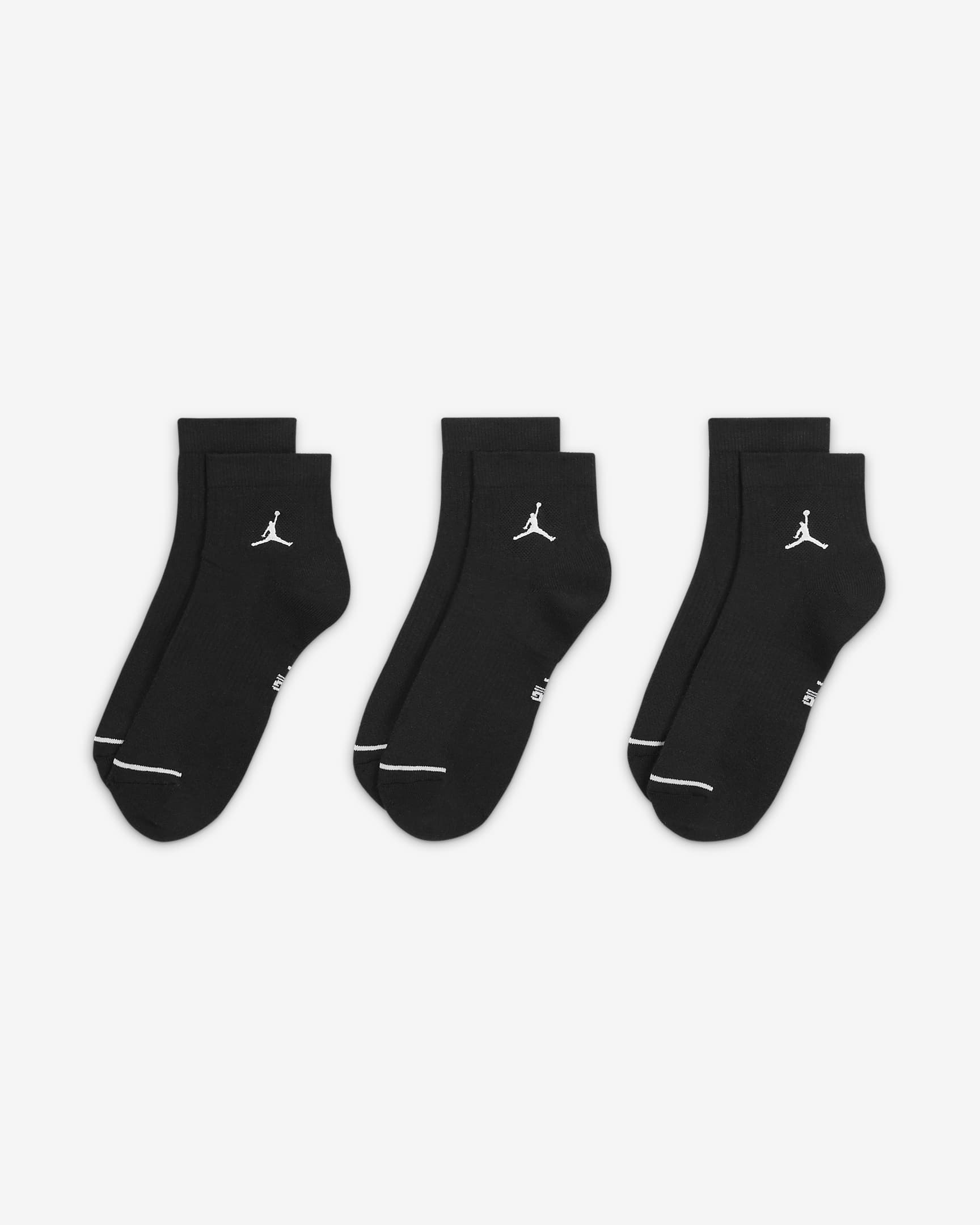 Jordan Everyday Ankle Socks (3 Pairs). Nike AU