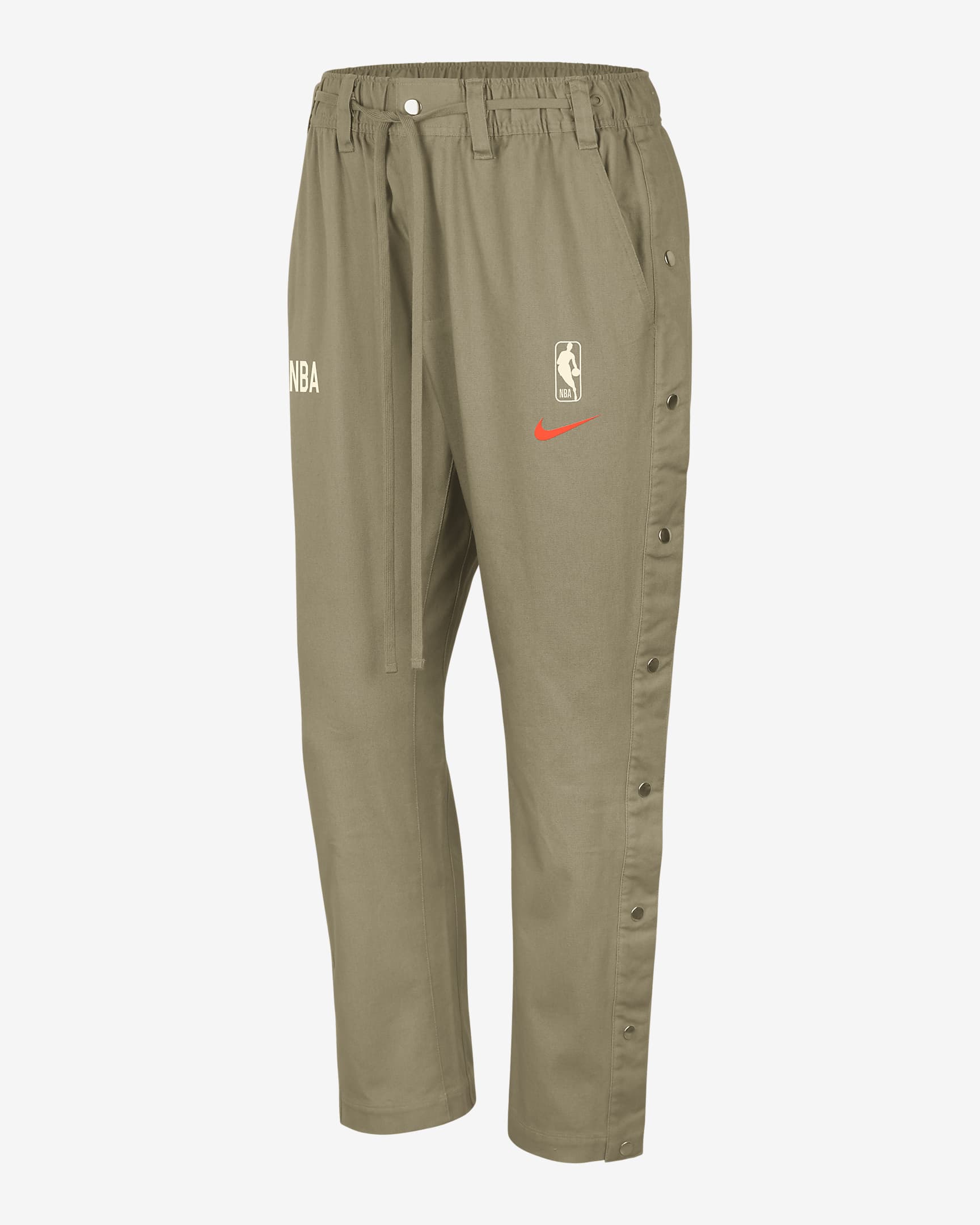 Team 31 Men's Nike NBA Trousers - Neutral Olive/Hyper Crimson