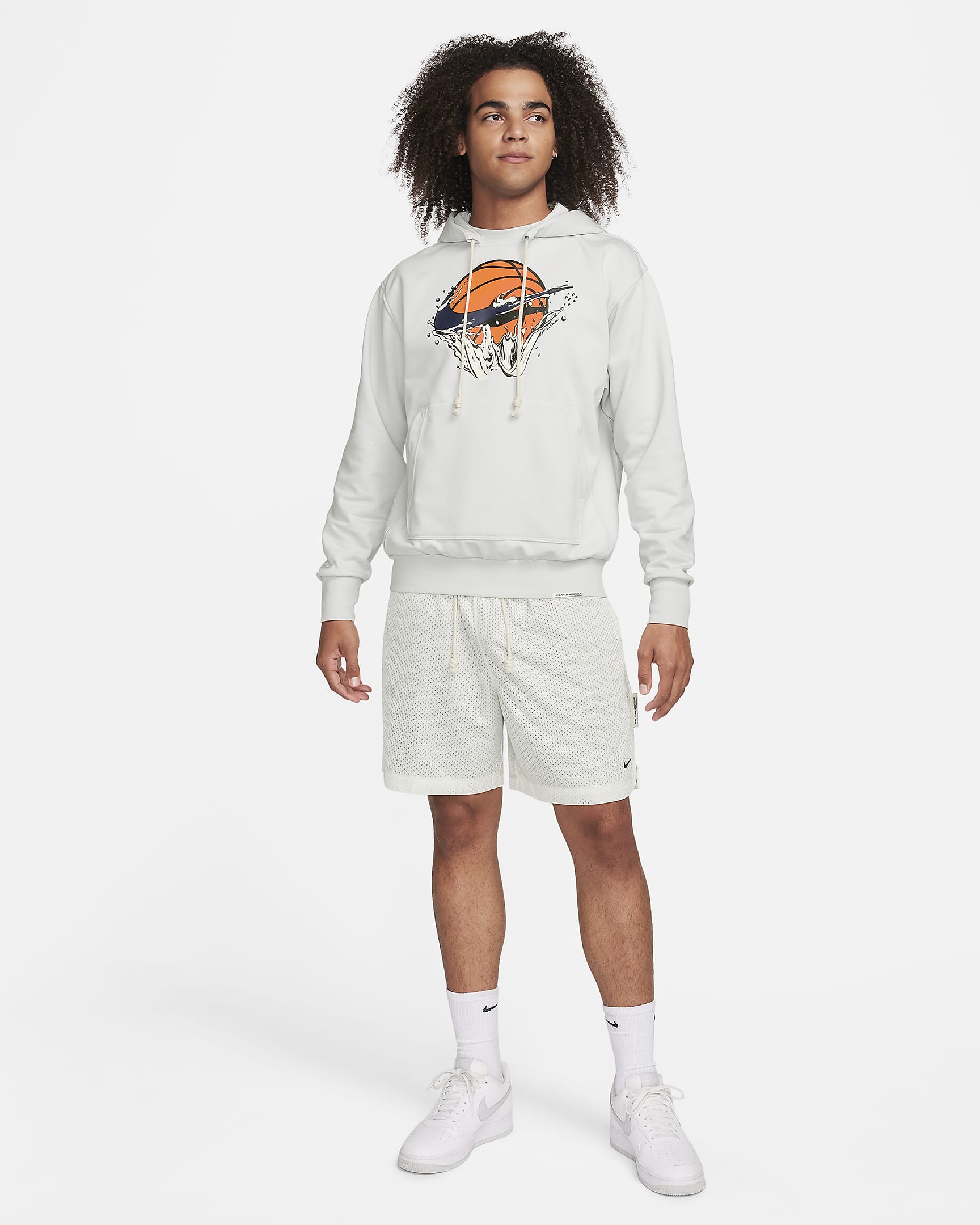 Nike Dri Fit Standard Issue Mens Pullover Basketball Hoodie Nike Ca 
