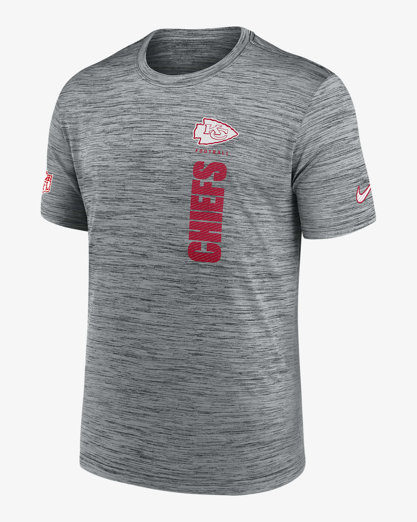 Kansas City Chiefs Sideline Velocity Men's Nike Dri-FIT NFL T-Shirt ...