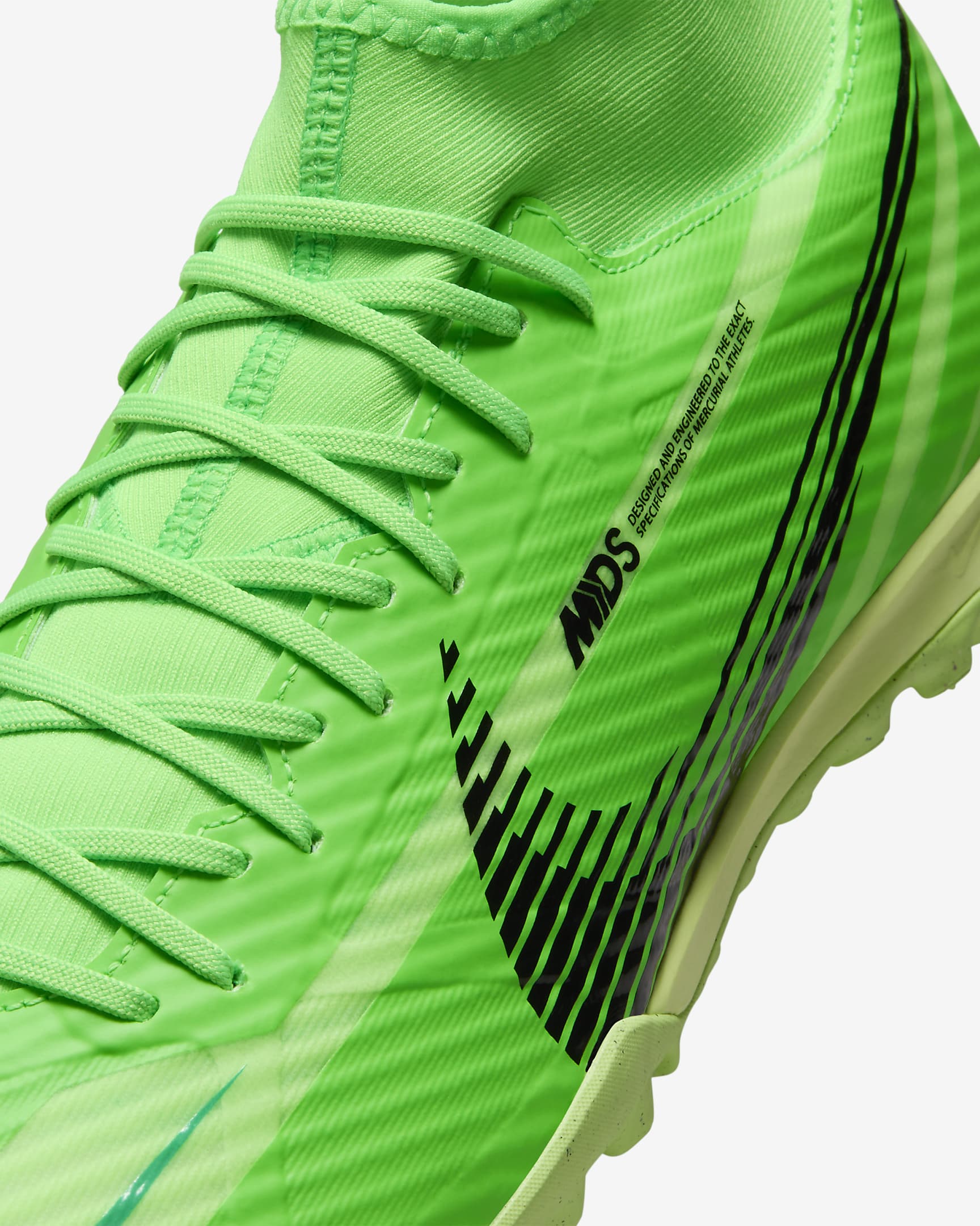 Nike Superfly 9 Academy Mercurial Dream Speed TF High-Top Football Shoes - Green Strike/Stadium Green/Black