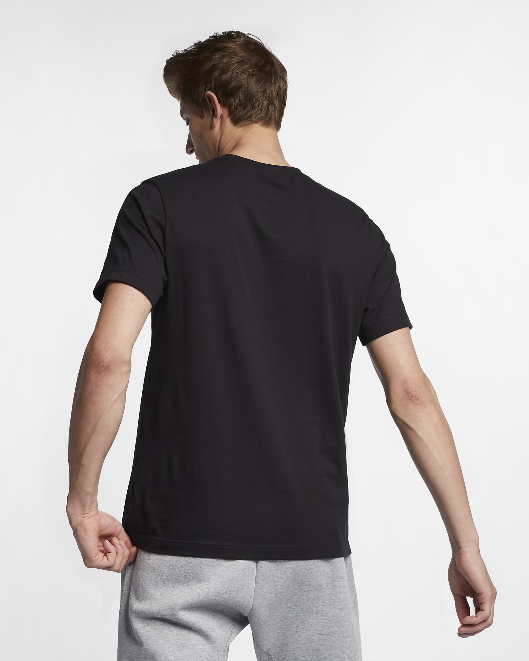 T-shirt Nike Sportswear JDI para homem - Preto/Branco