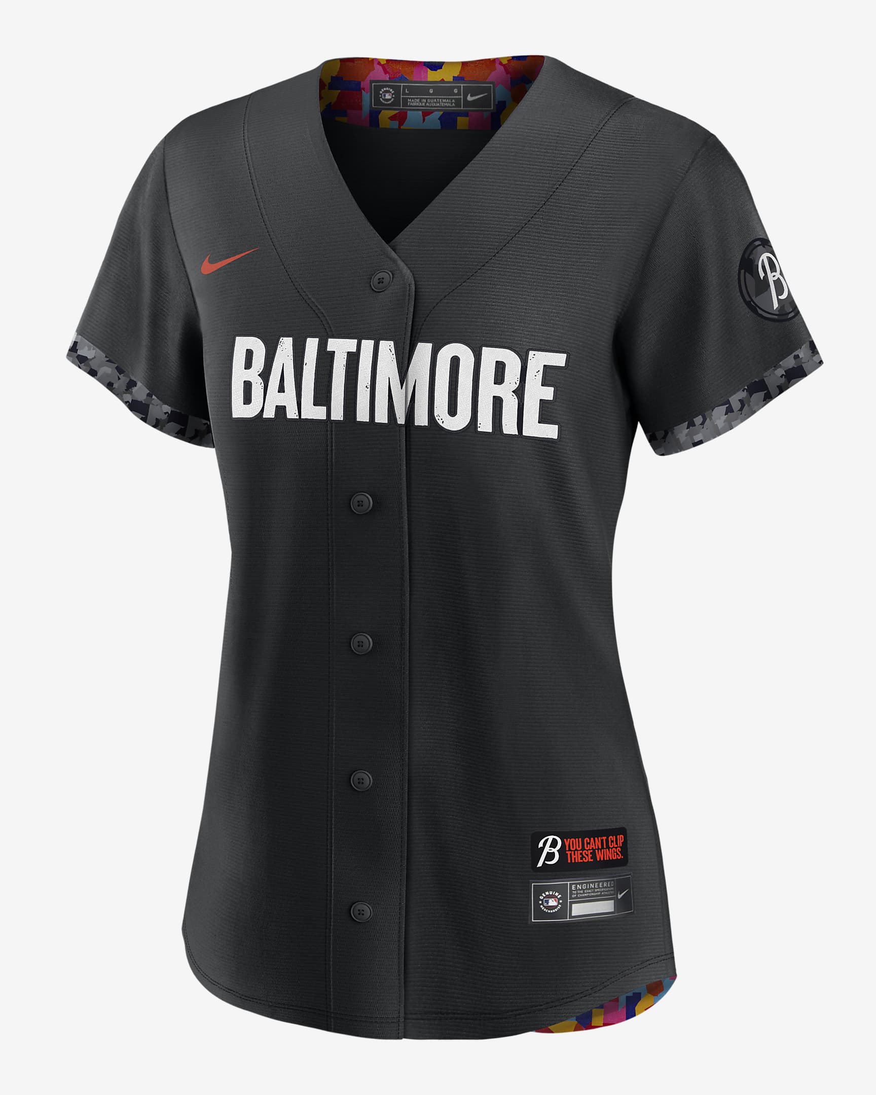 Jersey de béisbol Replica para mujer MLB Baltimore Orioles City Connect