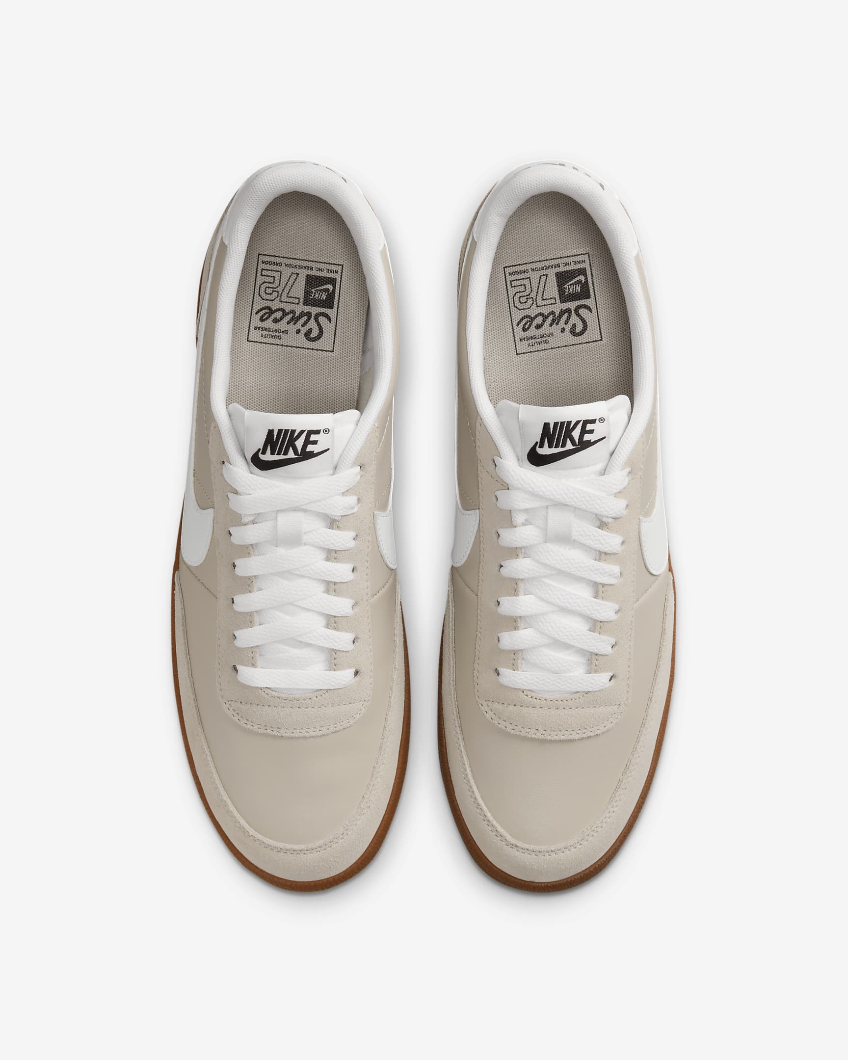 Nike Killshot 2 Leather Sabatilles - Home - Crema II/Negre/Gum Medium Brown/Blanc