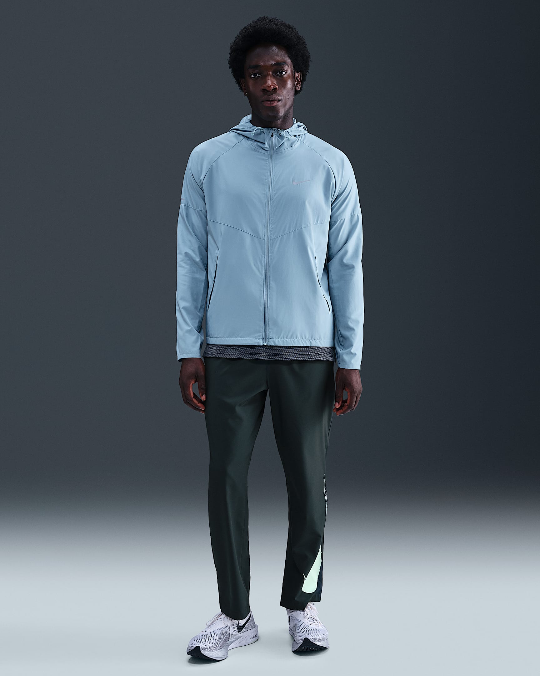 Nike Form Men's Dri-FIT Open-Hem Versatile Trousers - Seaweed/Mint Foam