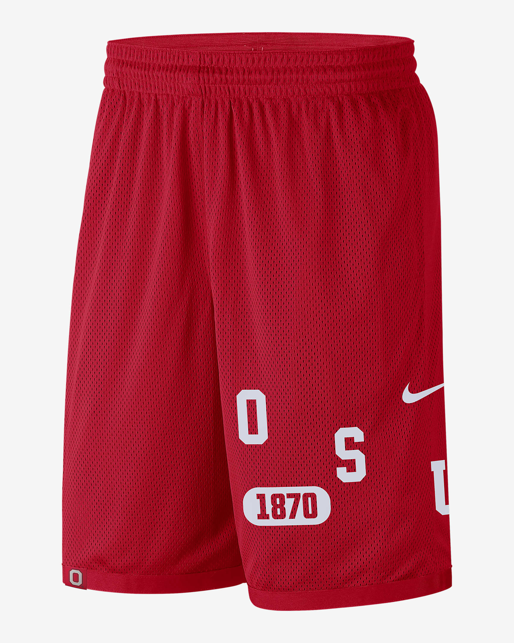Shorts Nike DriFIT College para hombre Ohio State.