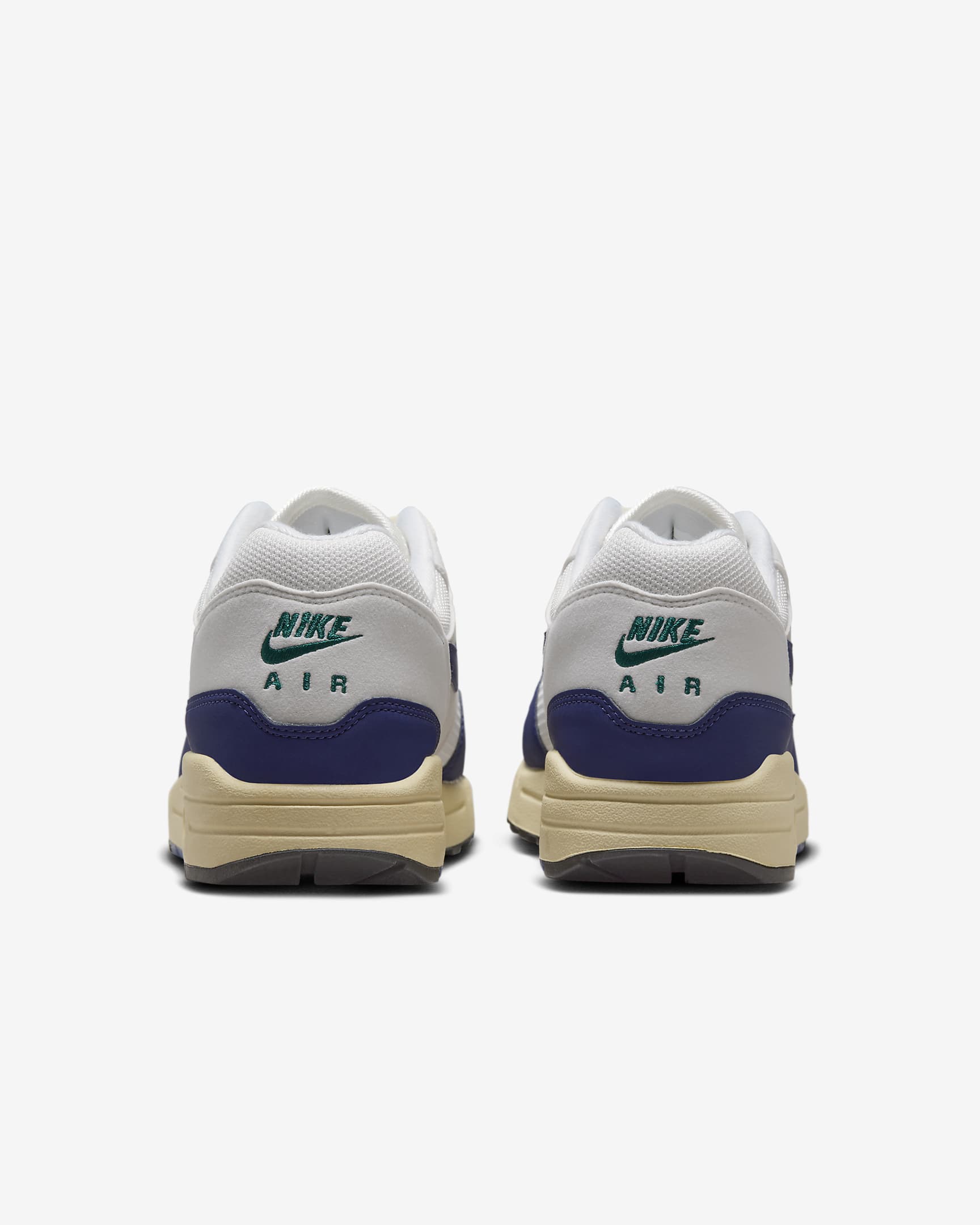 Nike Air Max 1 Zapatillas - Hombre - Sail/Light Orewood Brown/Phantom/Deep Royal Blue