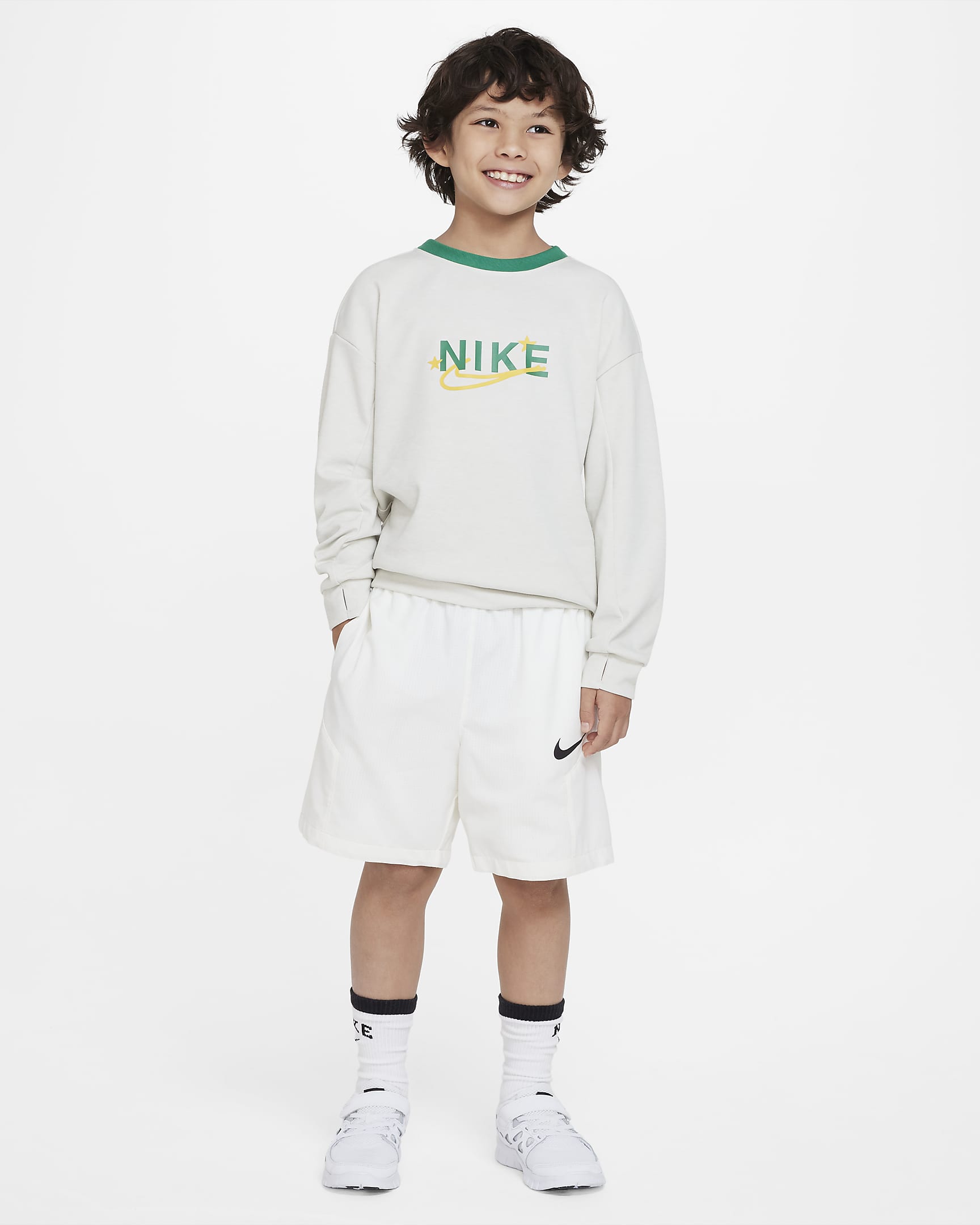 Nike Dri-FIT Performance Select Big Kids’ (Boys’) Crew-Neck Training ...