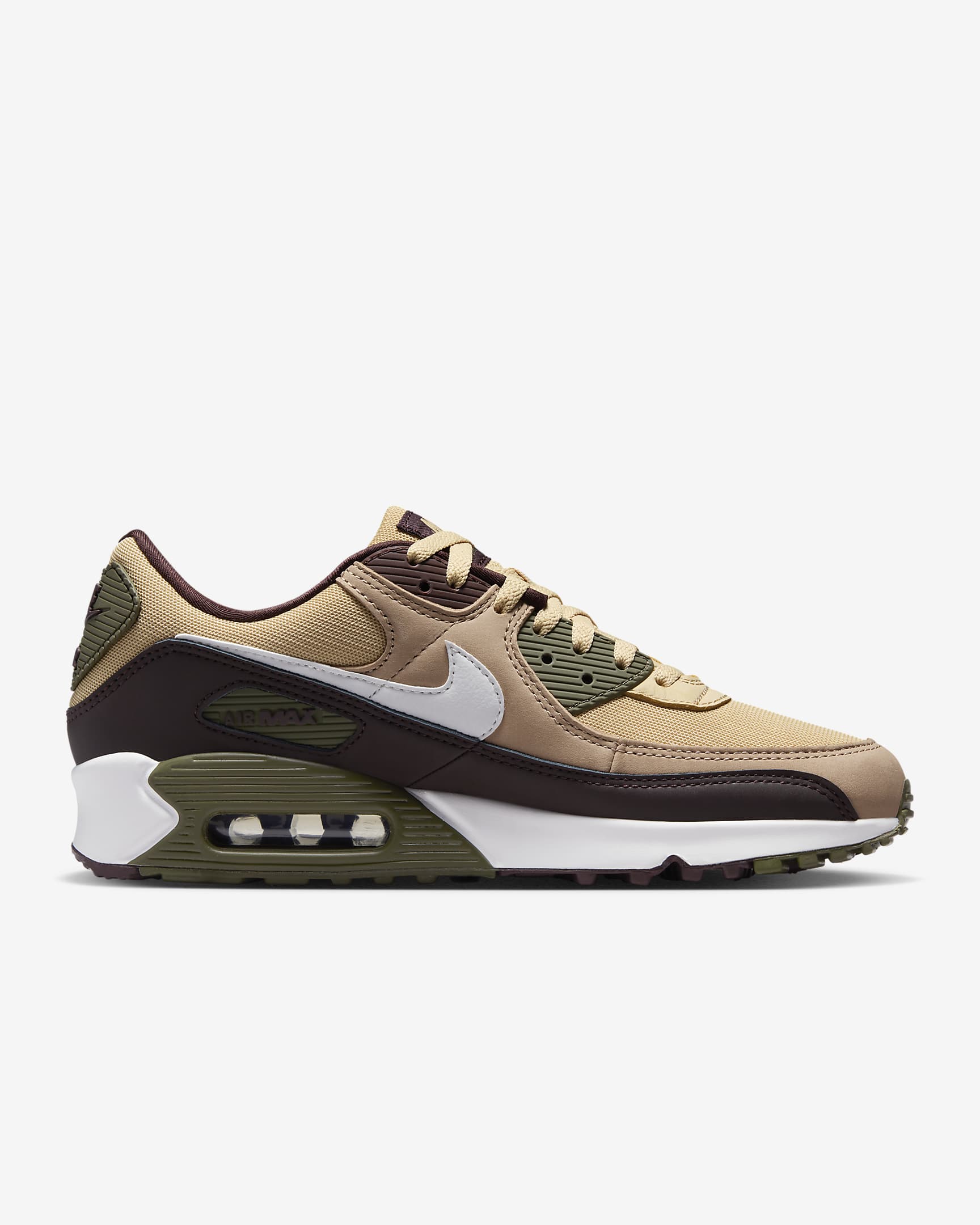 Tenis para hombre Nike Air Max 90 - Cáñamo/Sésamo/Tierra/Blanco cumbre