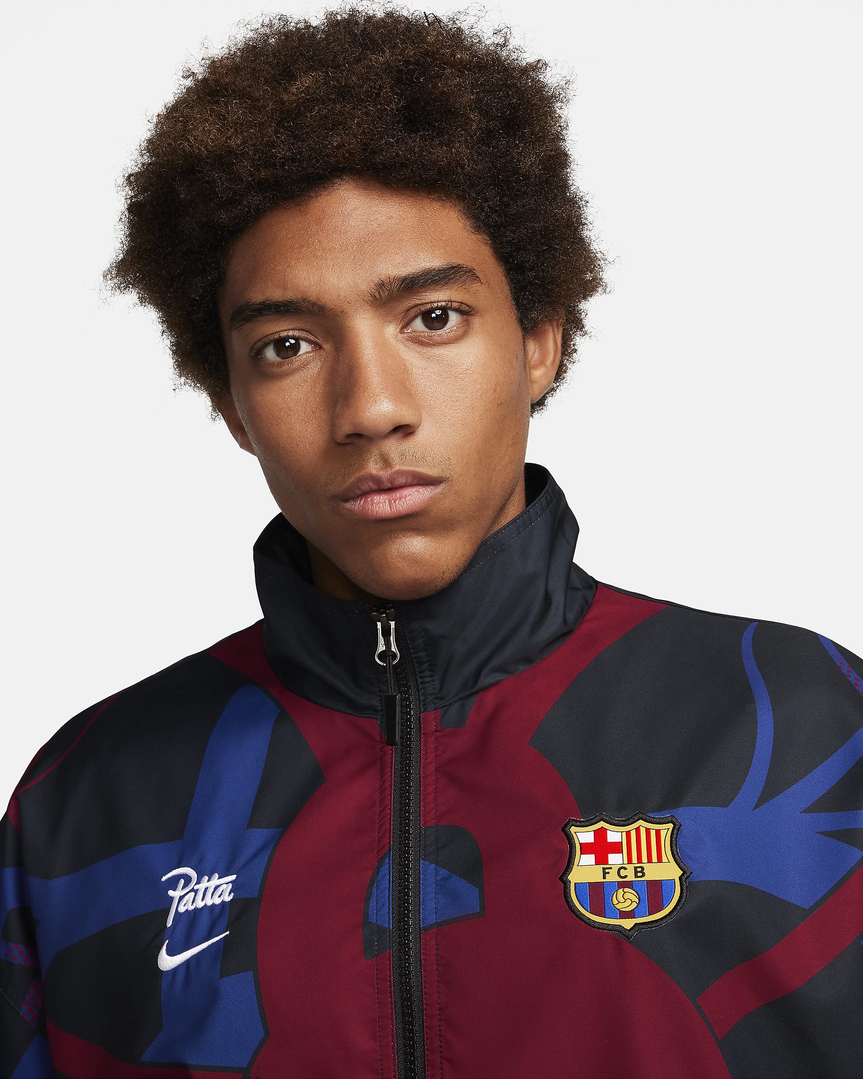 F.C. Barcelona x Patta Men's Nike Football Tracksuit Jacket. Nike UK